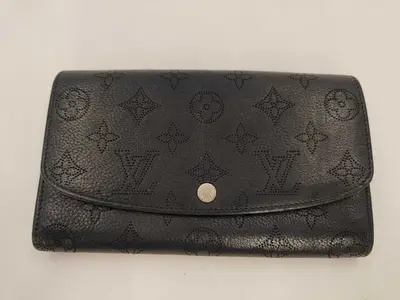 Mahina Black Long Wallet