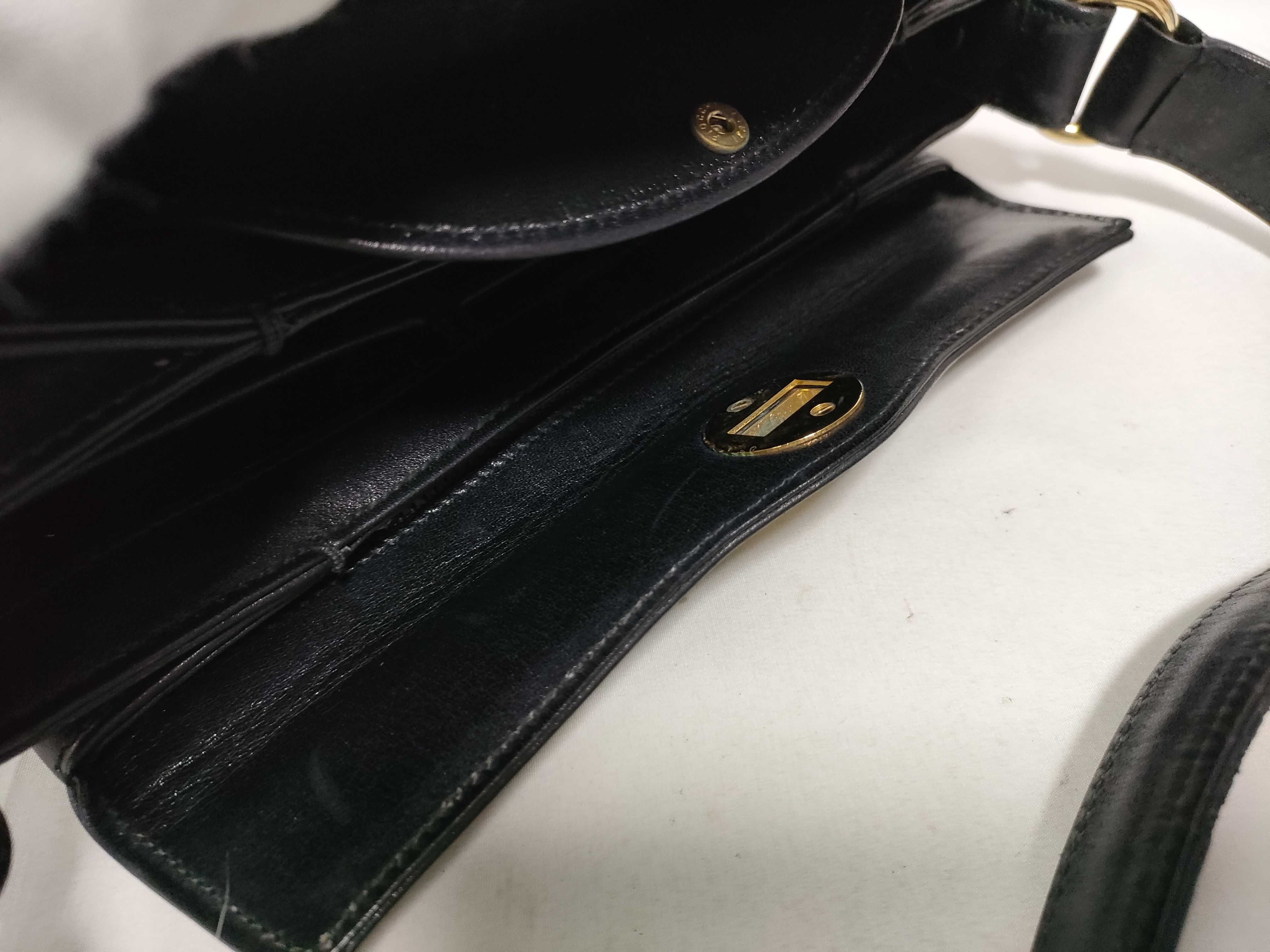 Handbag Turnlock Leather Black Handbag — view 13