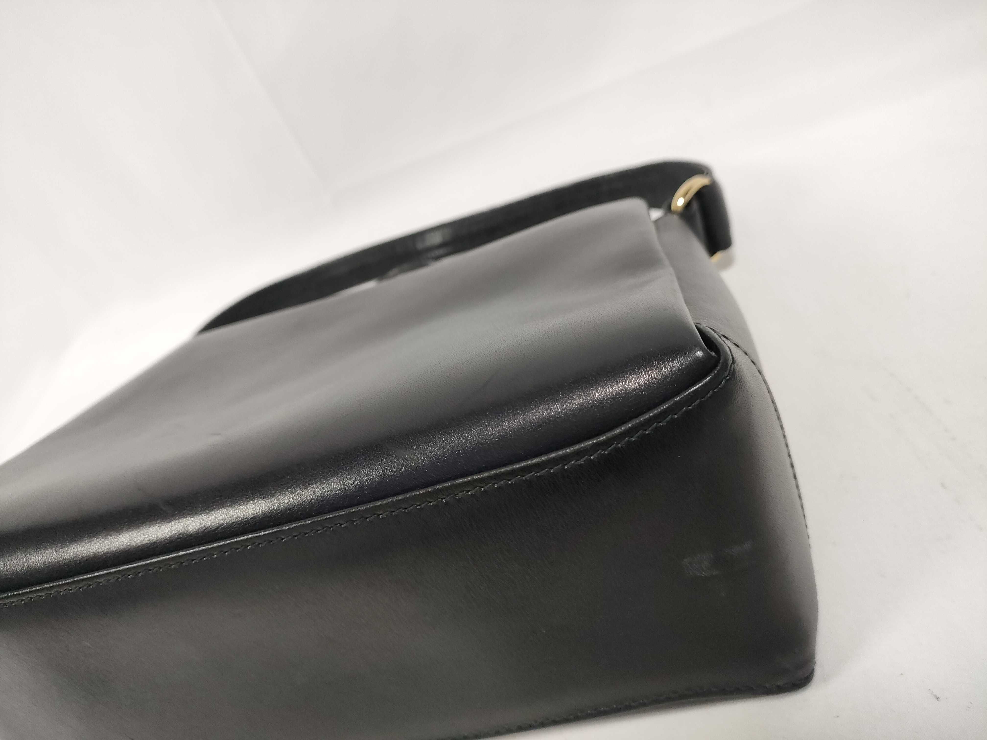 Handbag Turnlock Leather Black Handbag — view 5