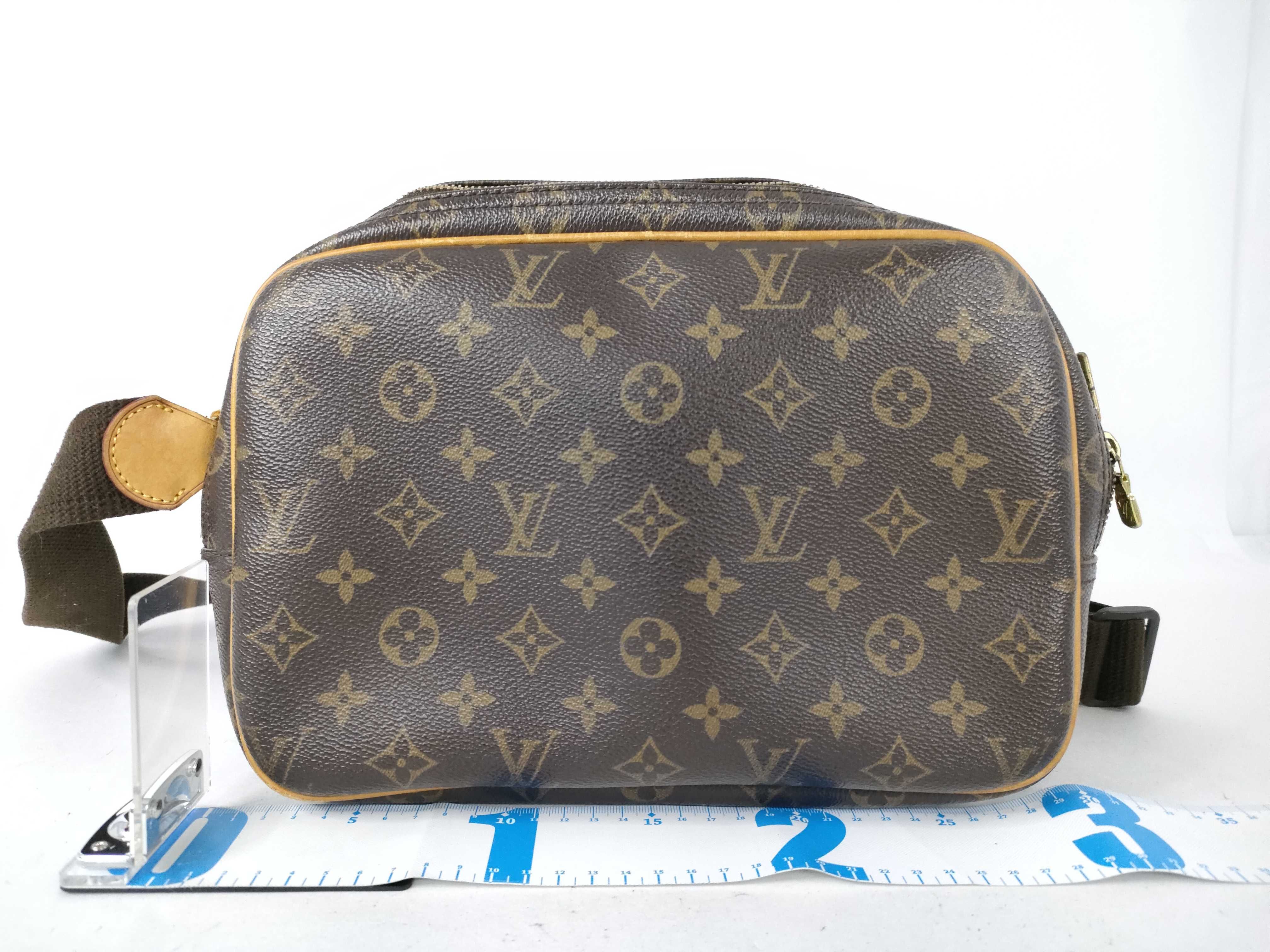 Monogram Vuitton Reporter Shoulder Bag — view 2