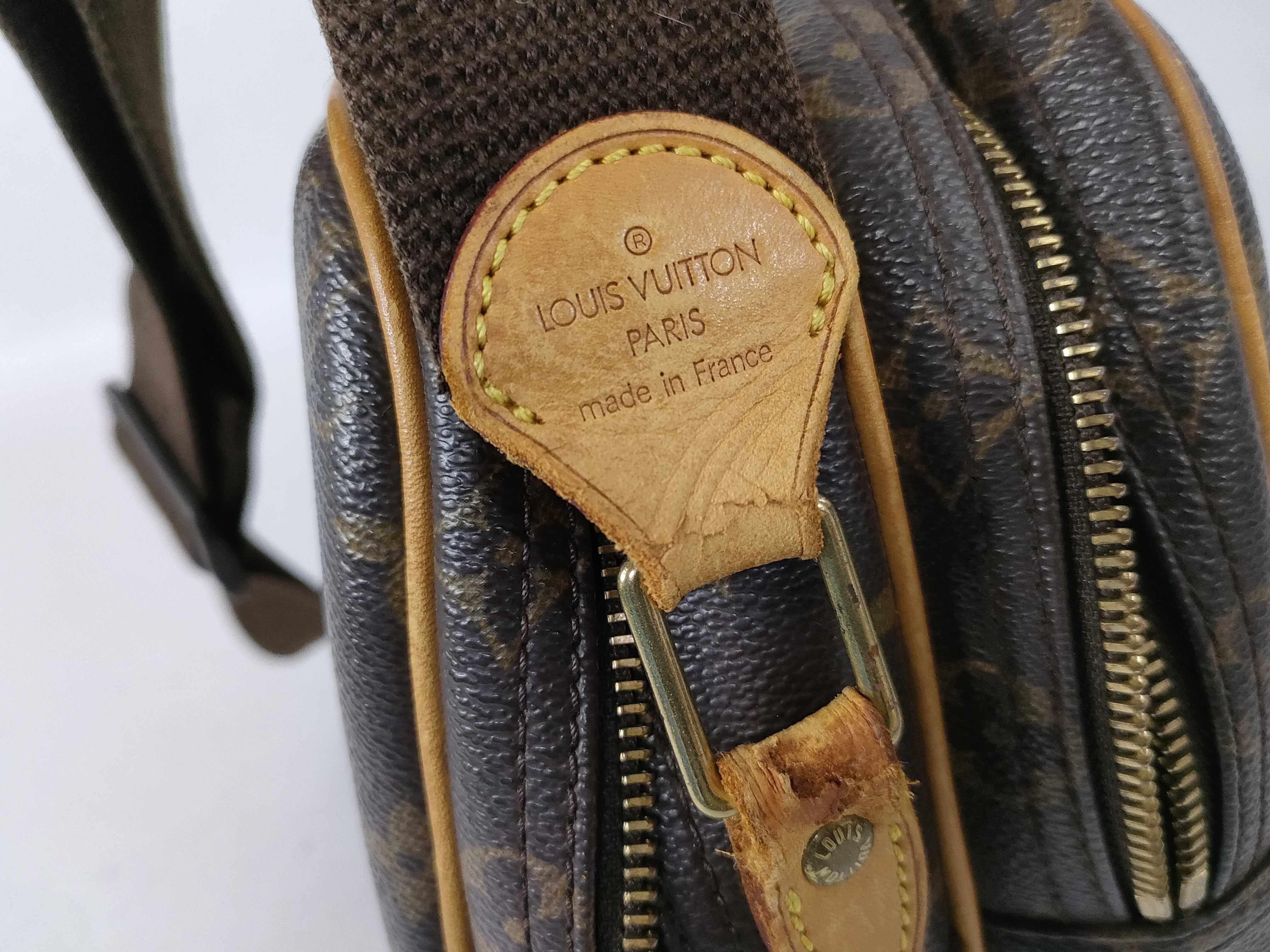 Monogram Vuitton Reporter Shoulder Bag — view 12