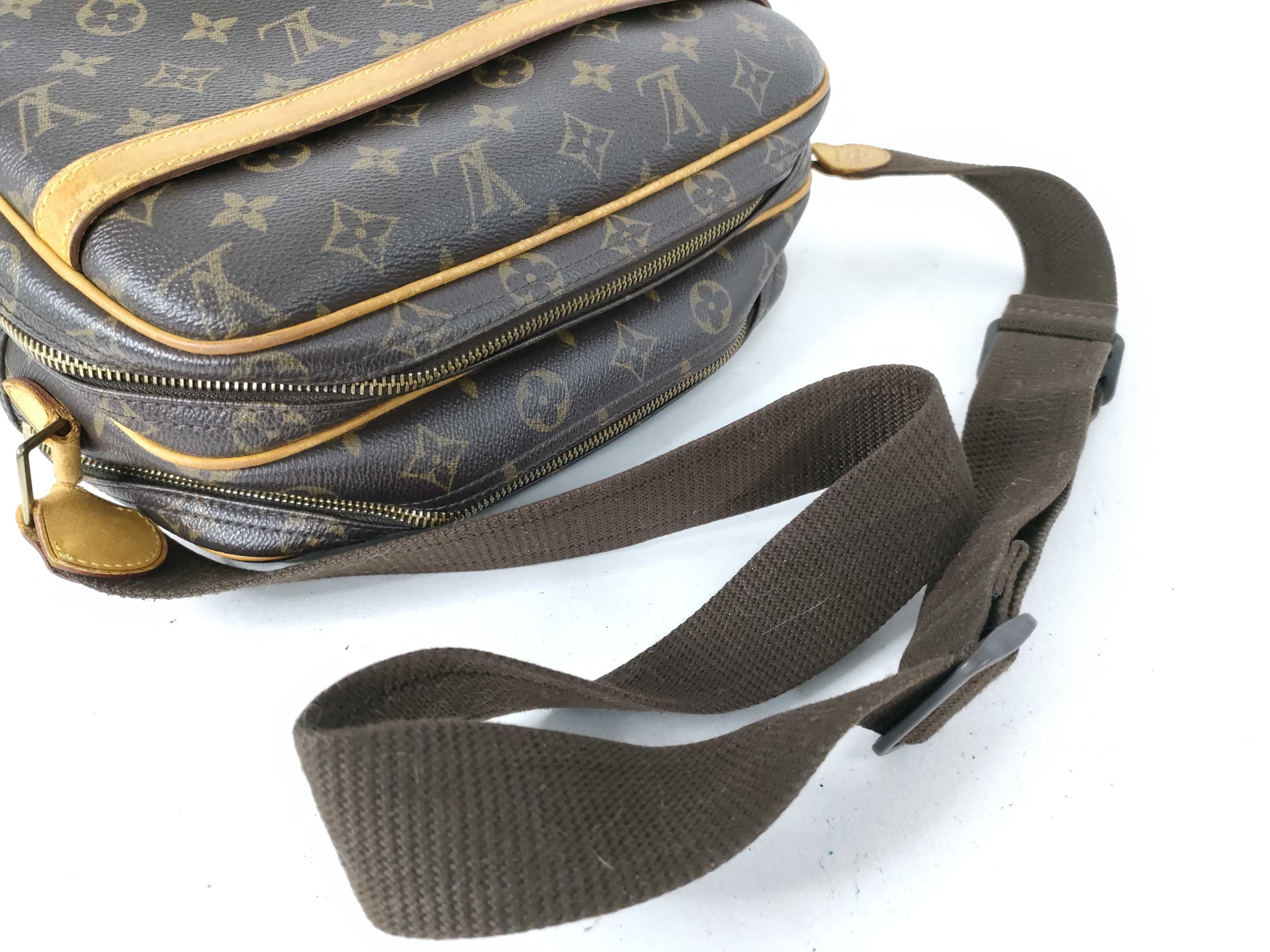 Monogram Vuitton Reporter Shoulder Bag — view 3