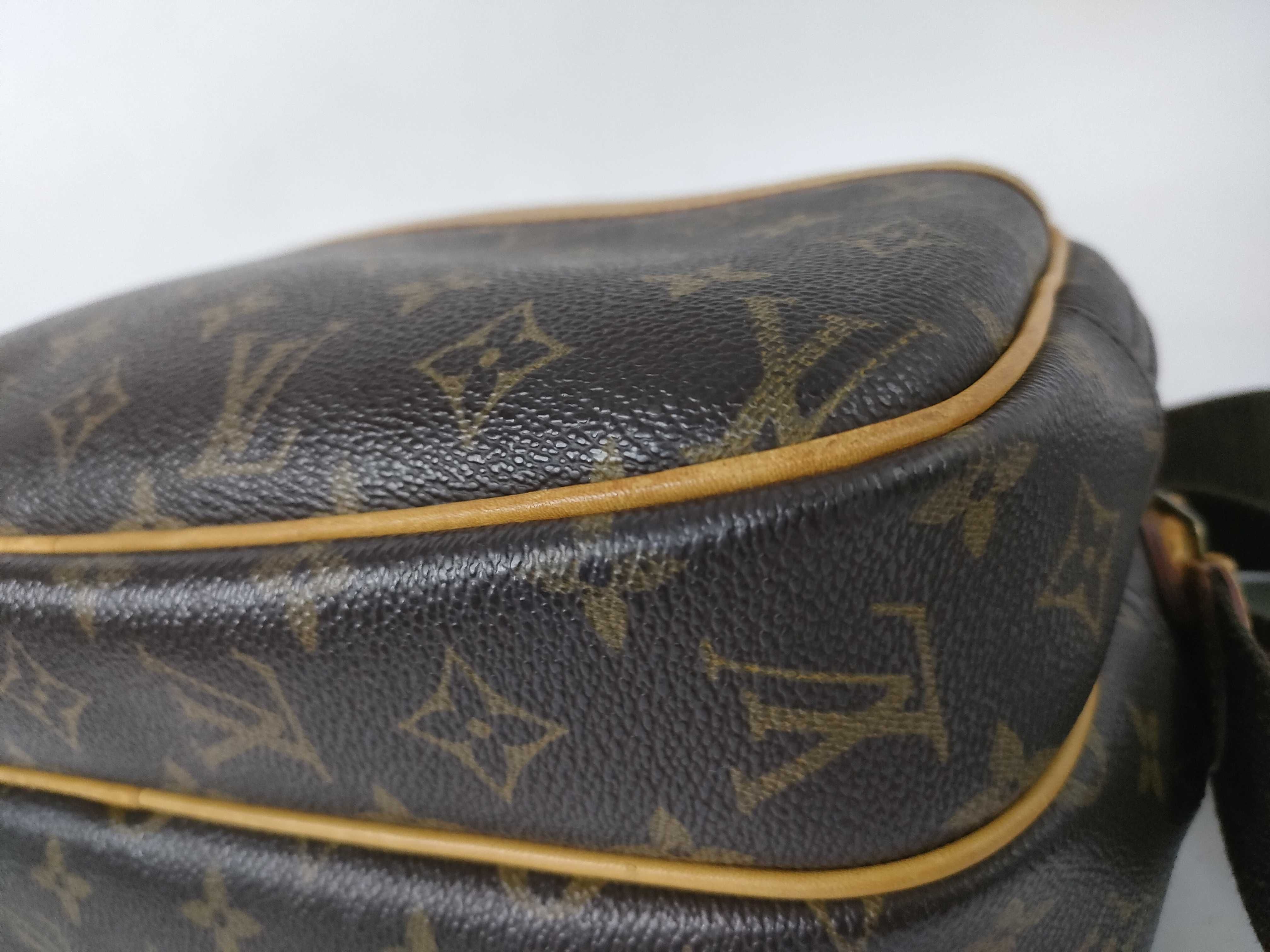 Monogram Vuitton Reporter Shoulder Bag — view 6