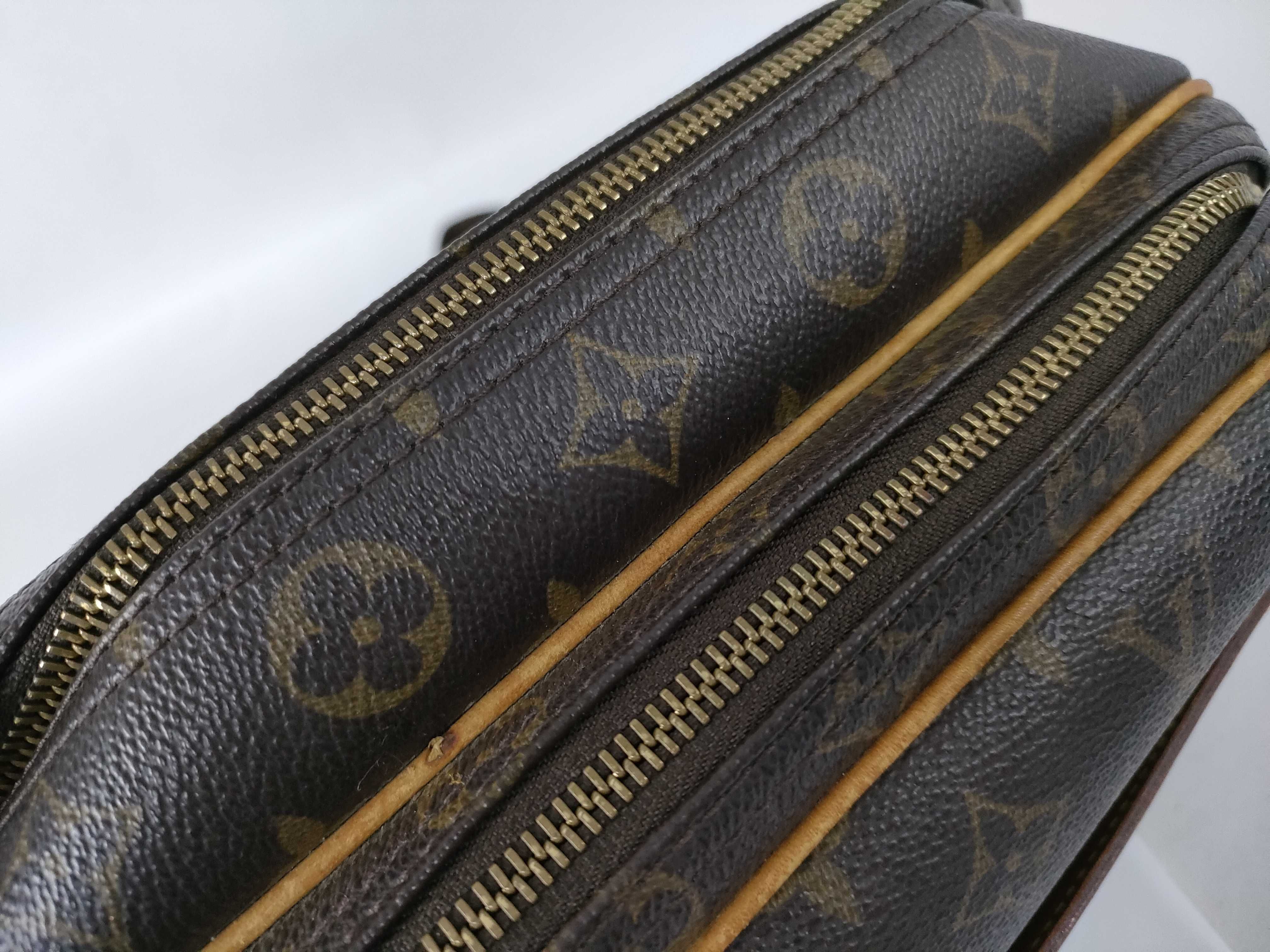 Monogram Vuitton Reporter Shoulder Bag — view 8