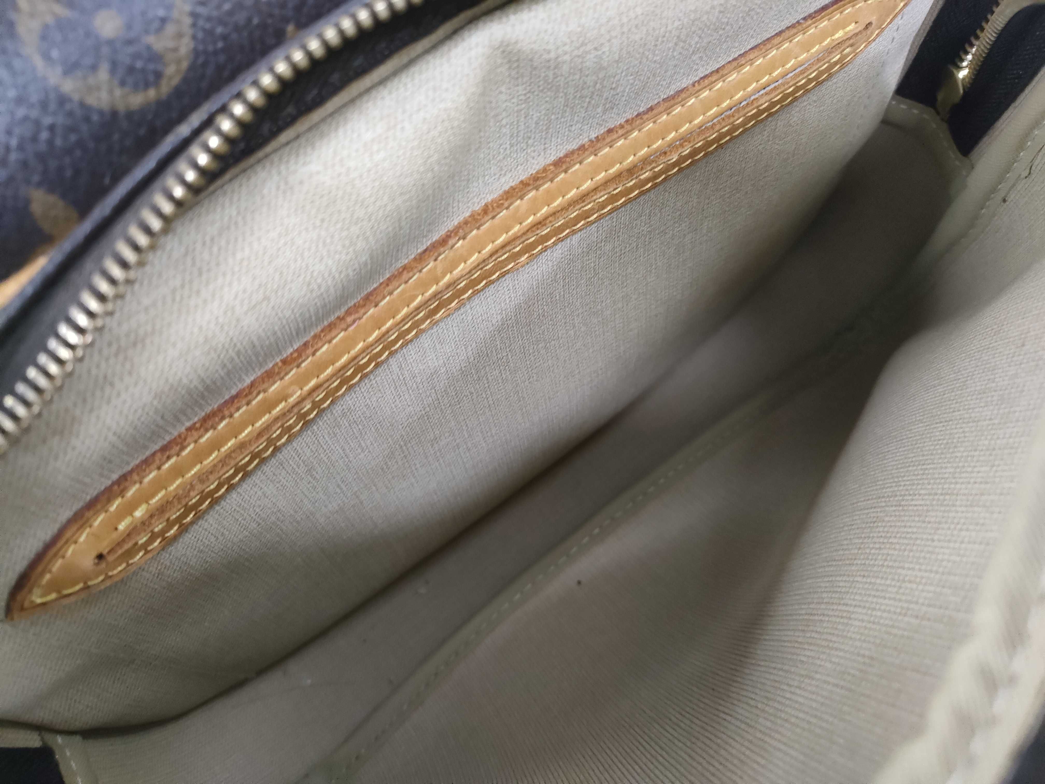 Monogram Vuitton Reporter Shoulder Bag — view 9