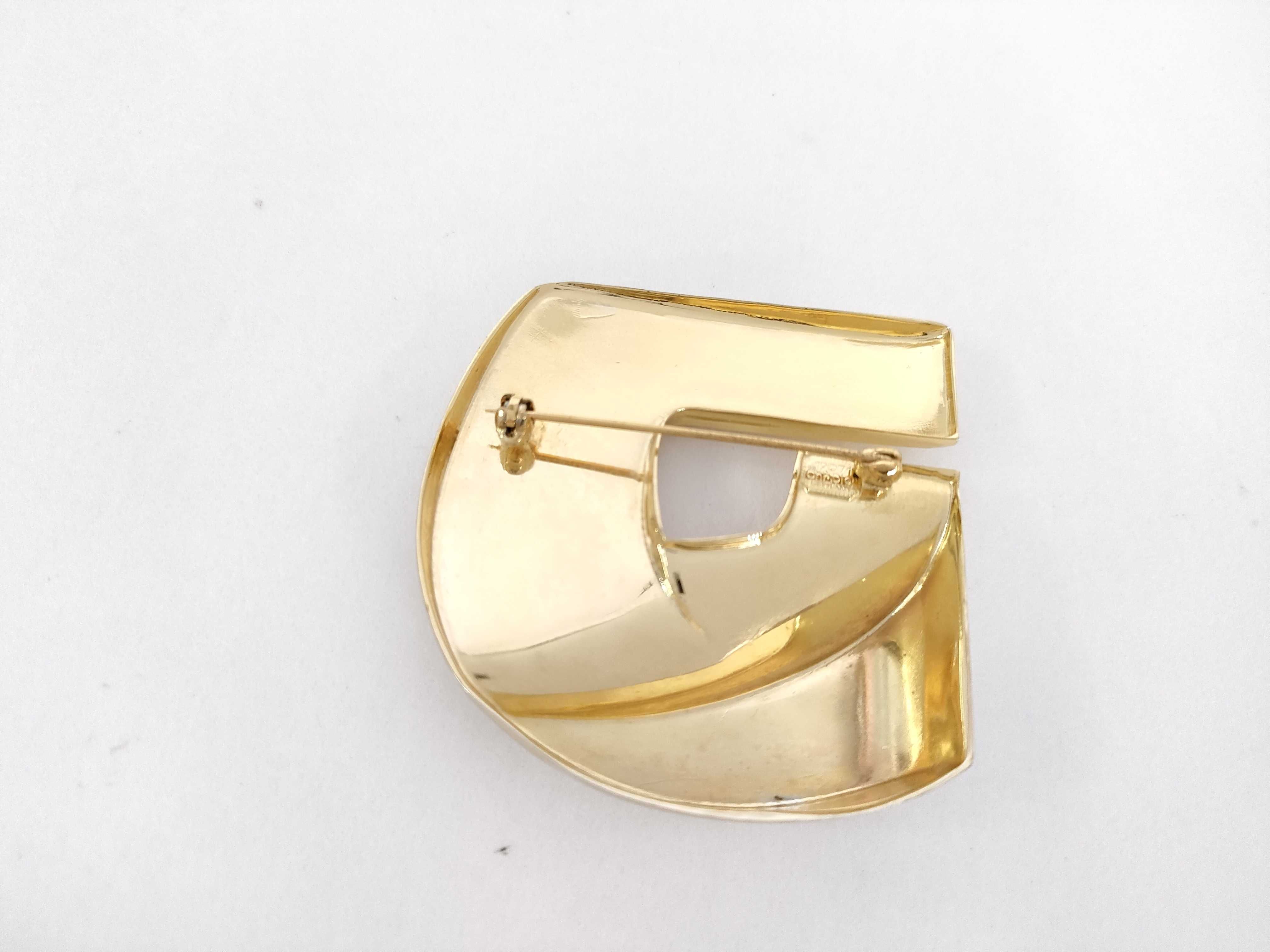 logo brooch — view 2