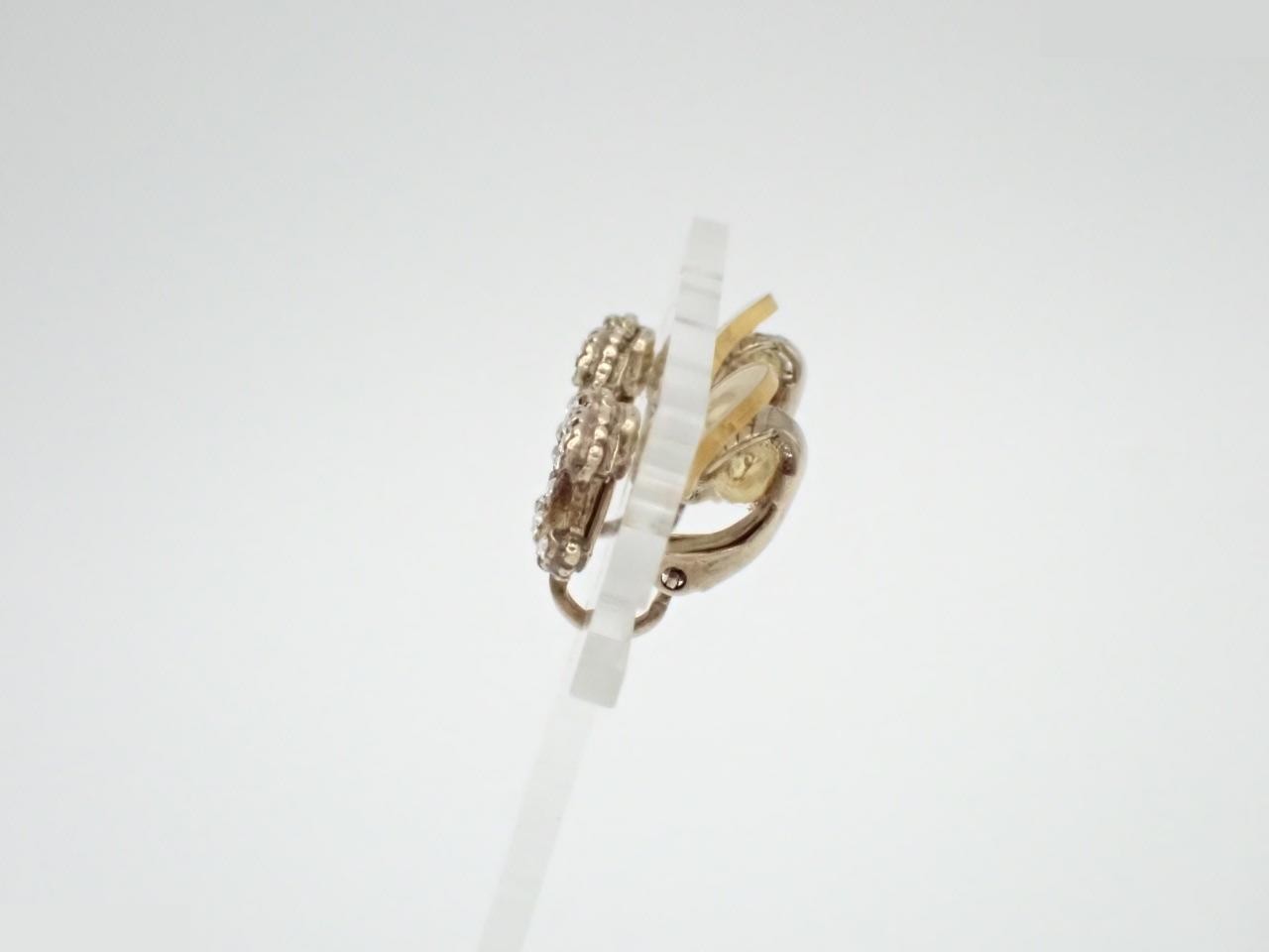 Coco Mark Rhinestone Earrings — view 3