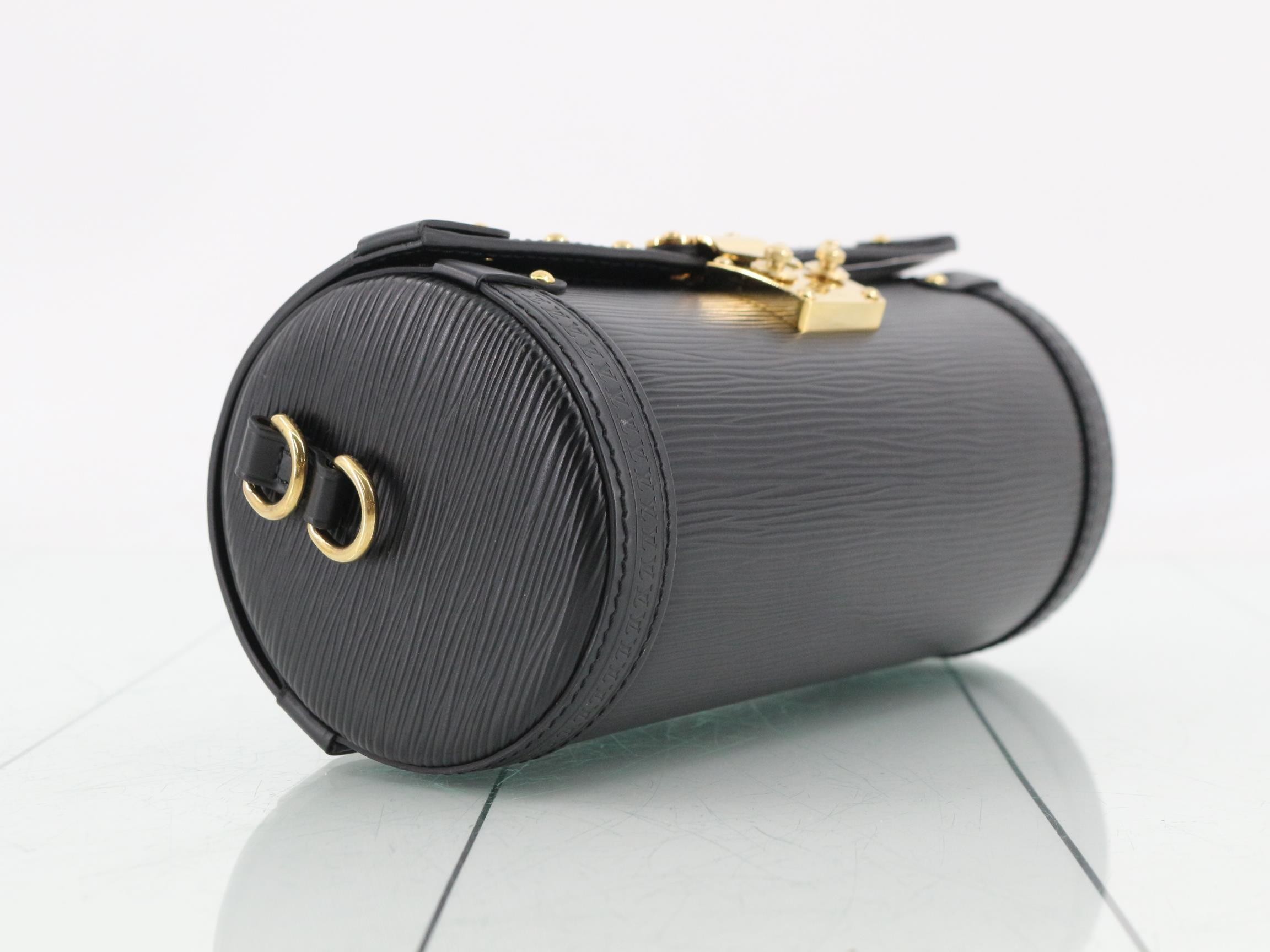 Epi Papillon Trunk Noir 2-Way Shoulder Bag — view 5