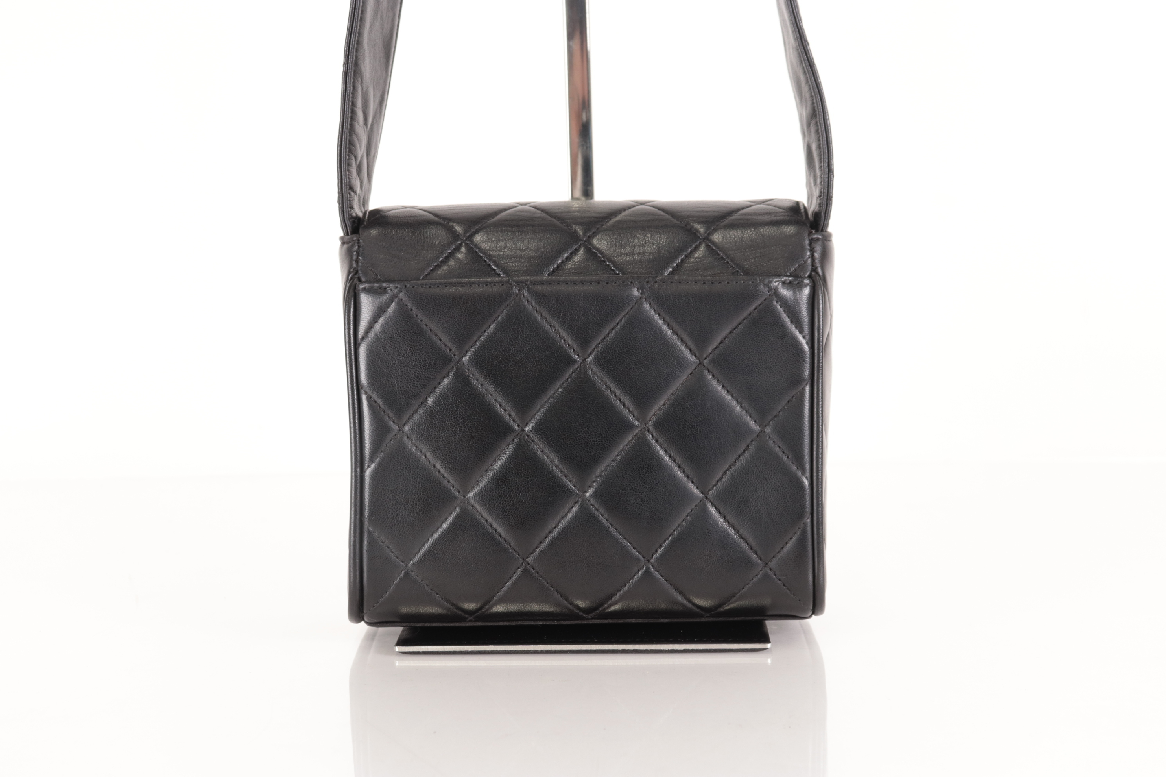 Matelassé Lambskin Shoulder Bag (Series 2) — view 3