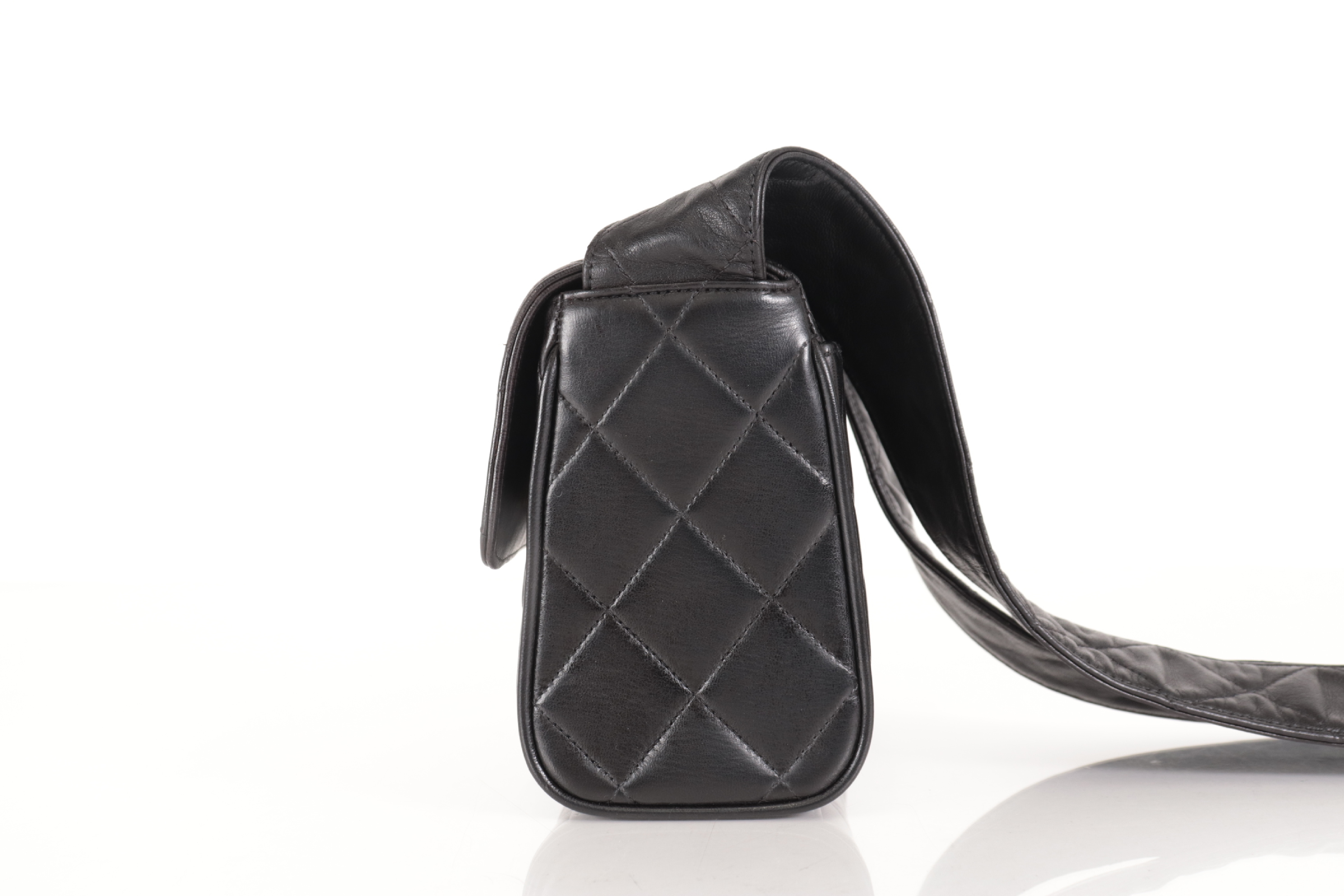 Matelassé Lambskin Shoulder Bag (Series 2) — view 5