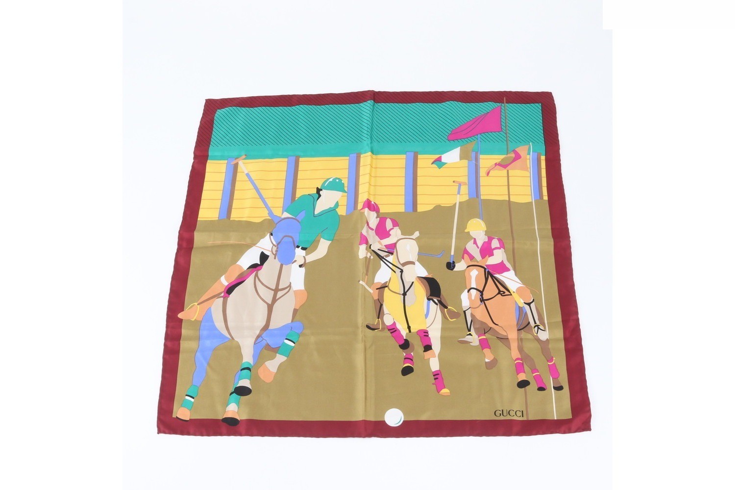 100% Silk Scarf with Tag