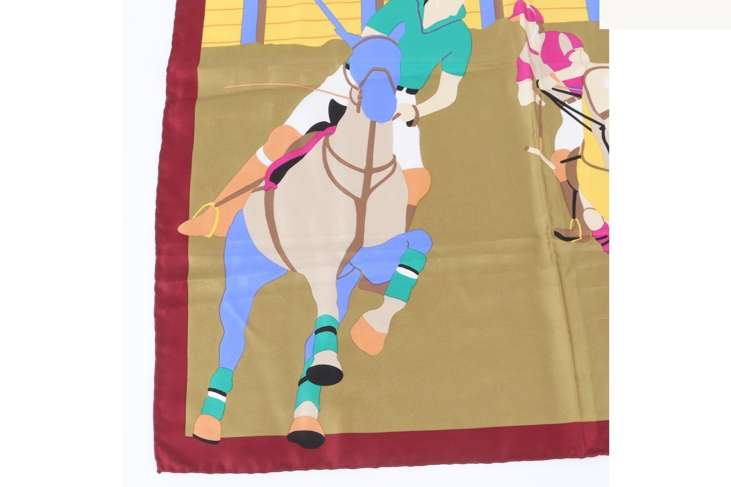 100% Silk Scarf with Tag — view 4