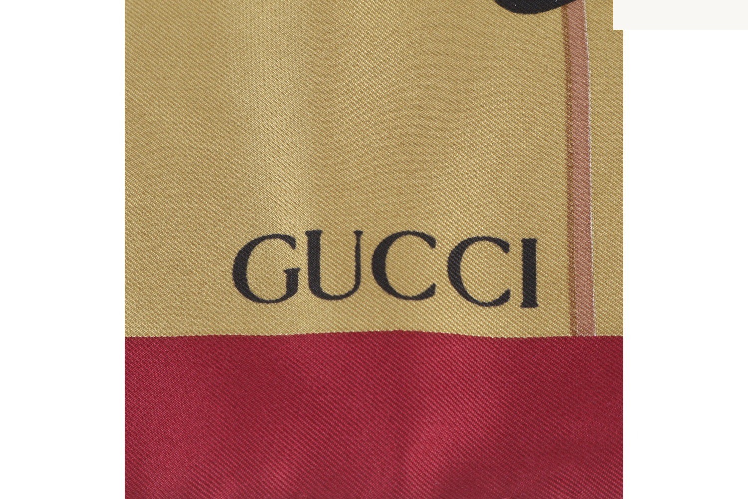 100% Silk Scarf with Tag — view 6