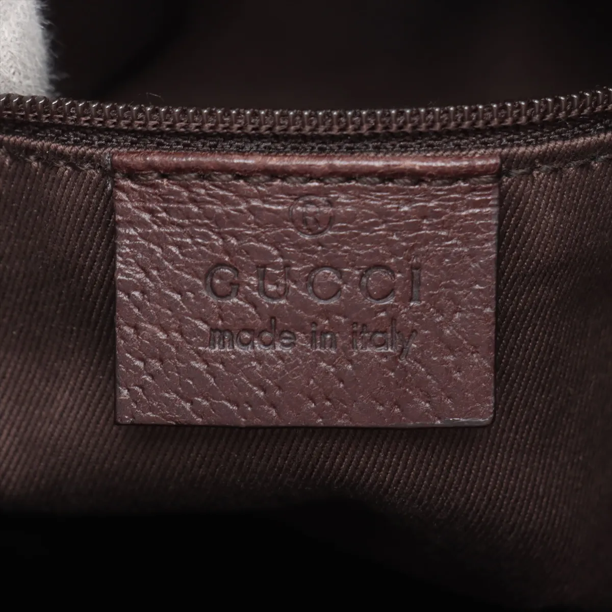 GG Canvas x Leather Shoulder Bag Beige x Brown 113012 — view 9