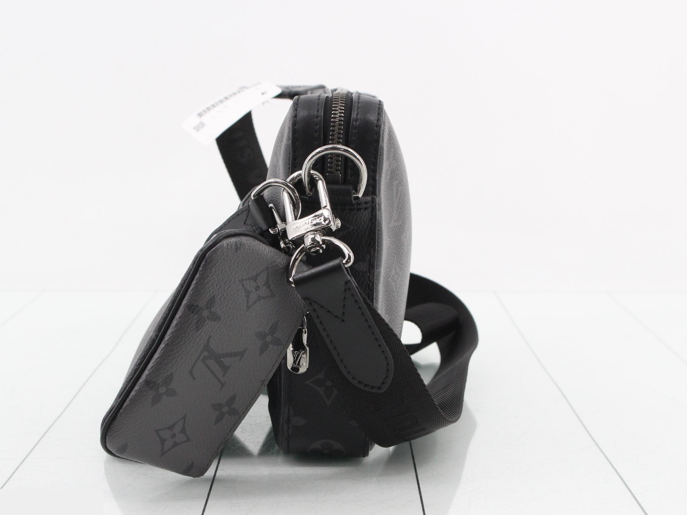 Monogram Eclipse Reverse Trio Messenger Shoulder Bag — view 3