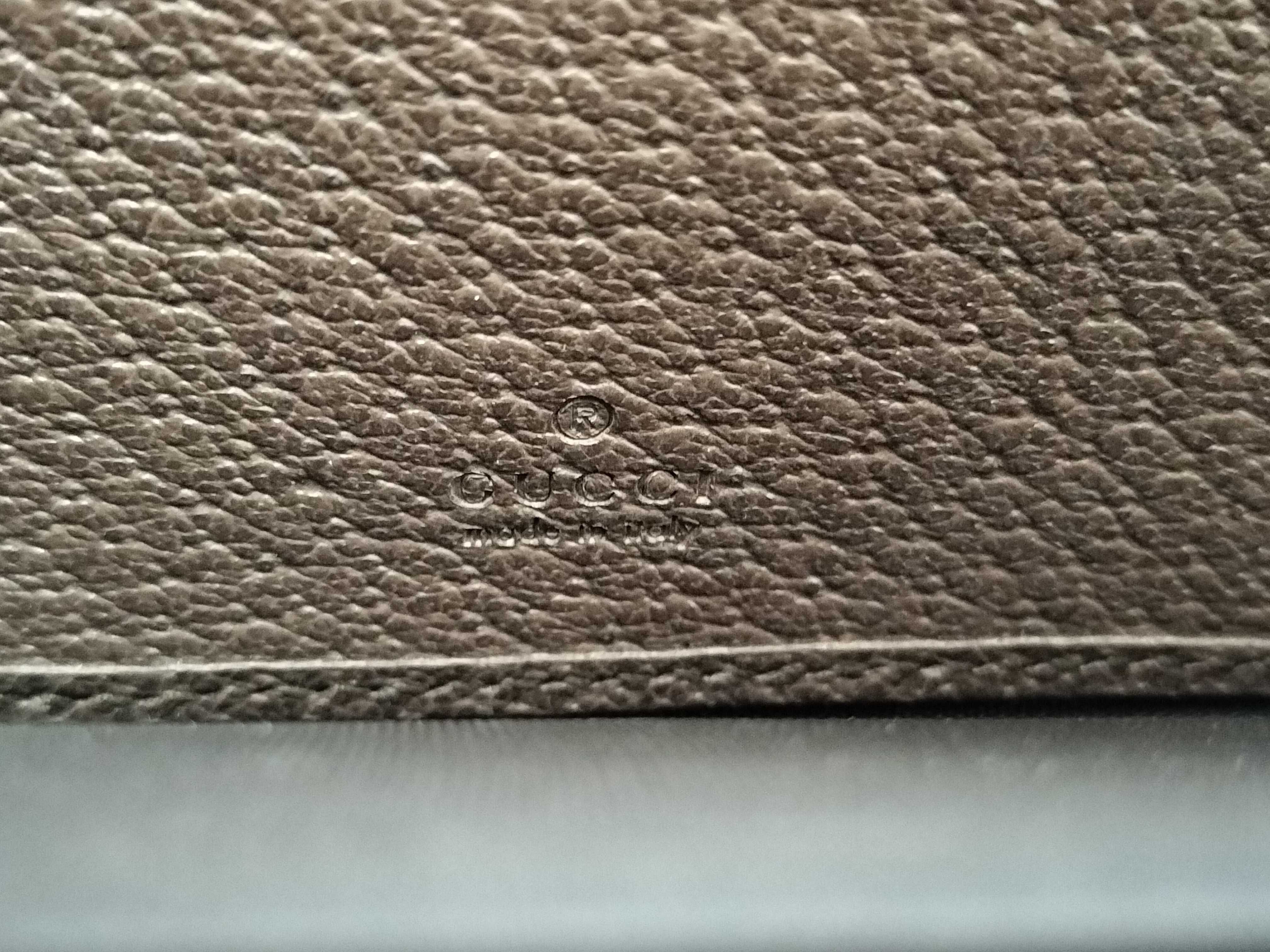 Long Wallet Round Zipper Wallet Marmont Ophidia Sherry Line Wallet — view 8