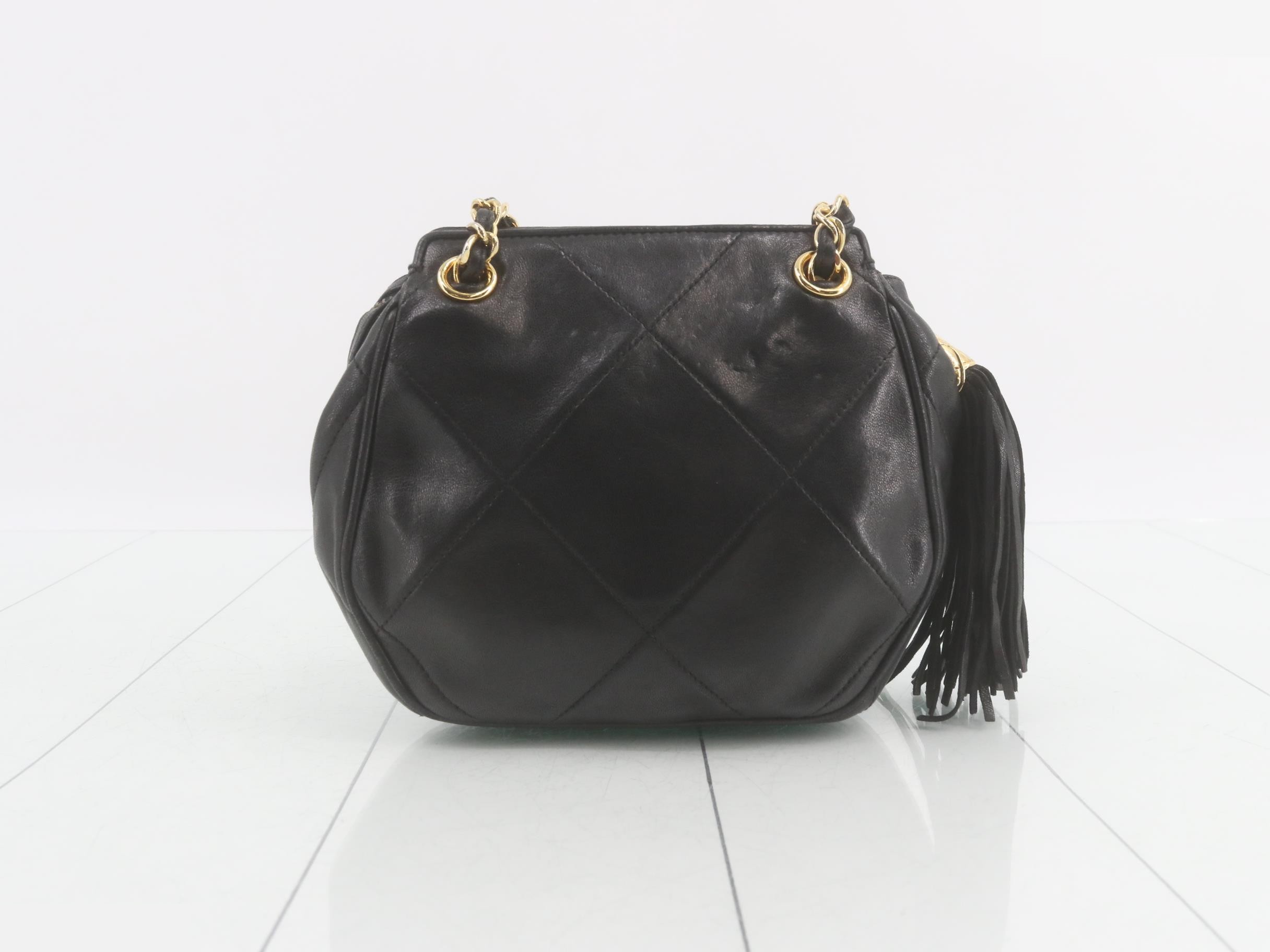 Lambskin fringe shoulder bag, item number 1. — view 2