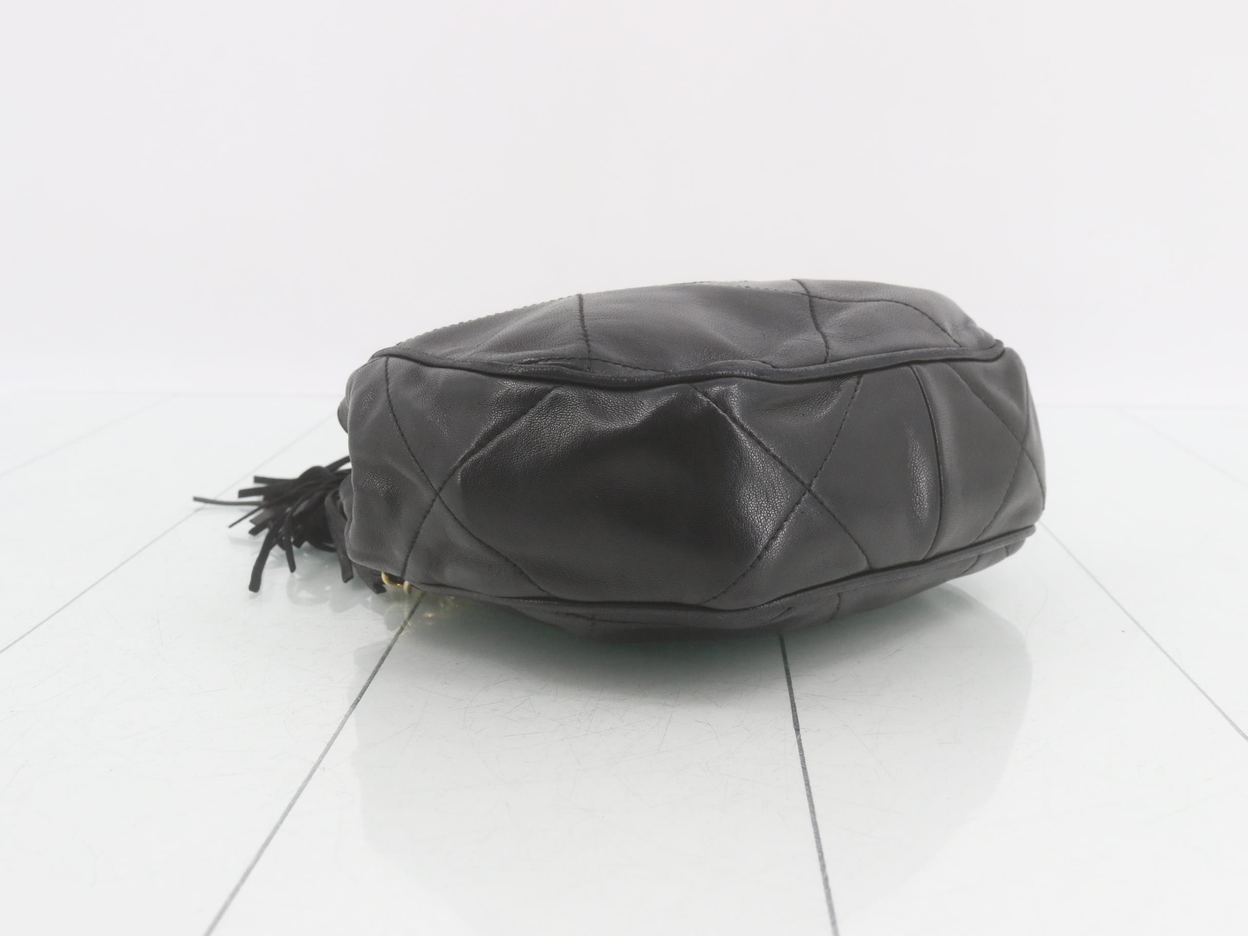 Lambskin fringe shoulder bag, item number 1. — view 5