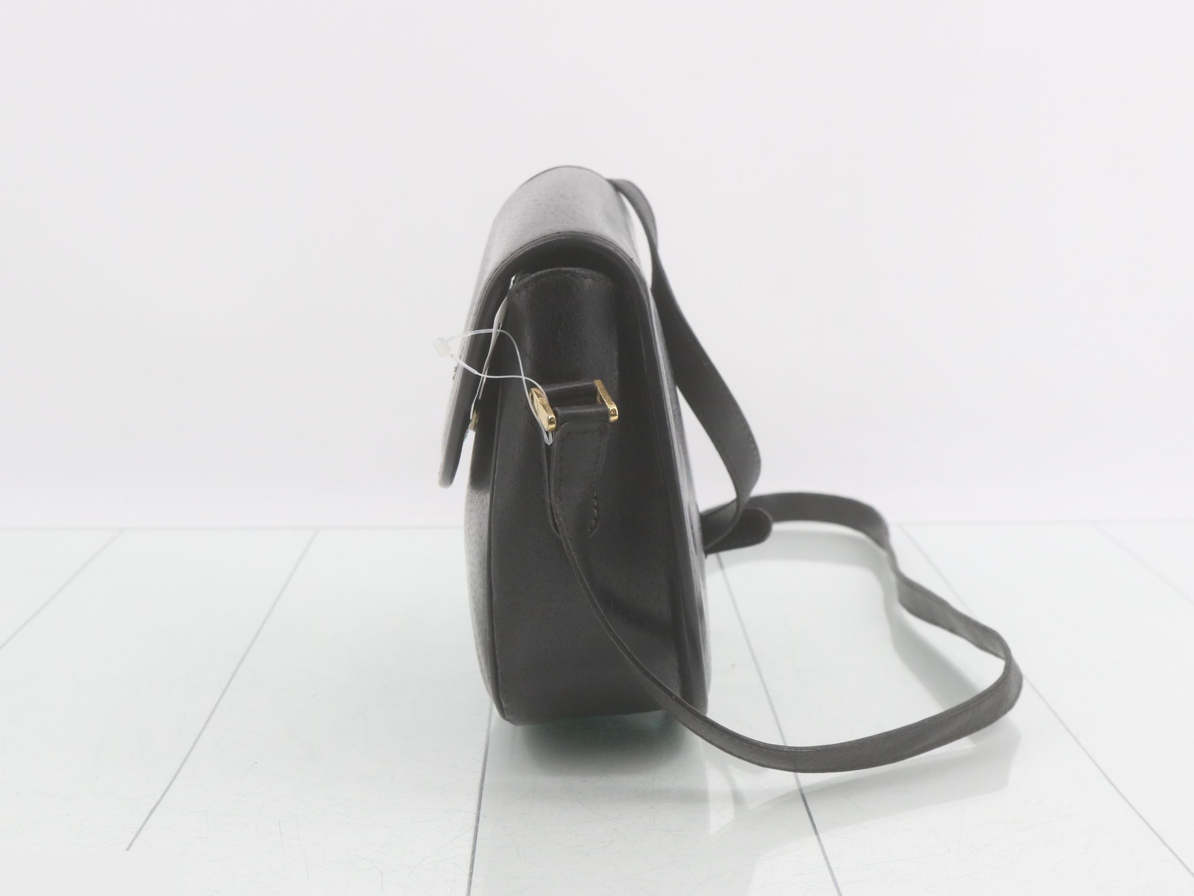 leather shoulder bag — view 3