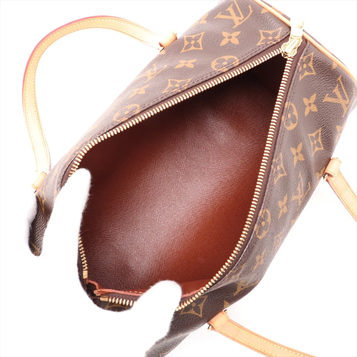 Monogram Papillon 26 M51386 DU0046 Brown — view 7