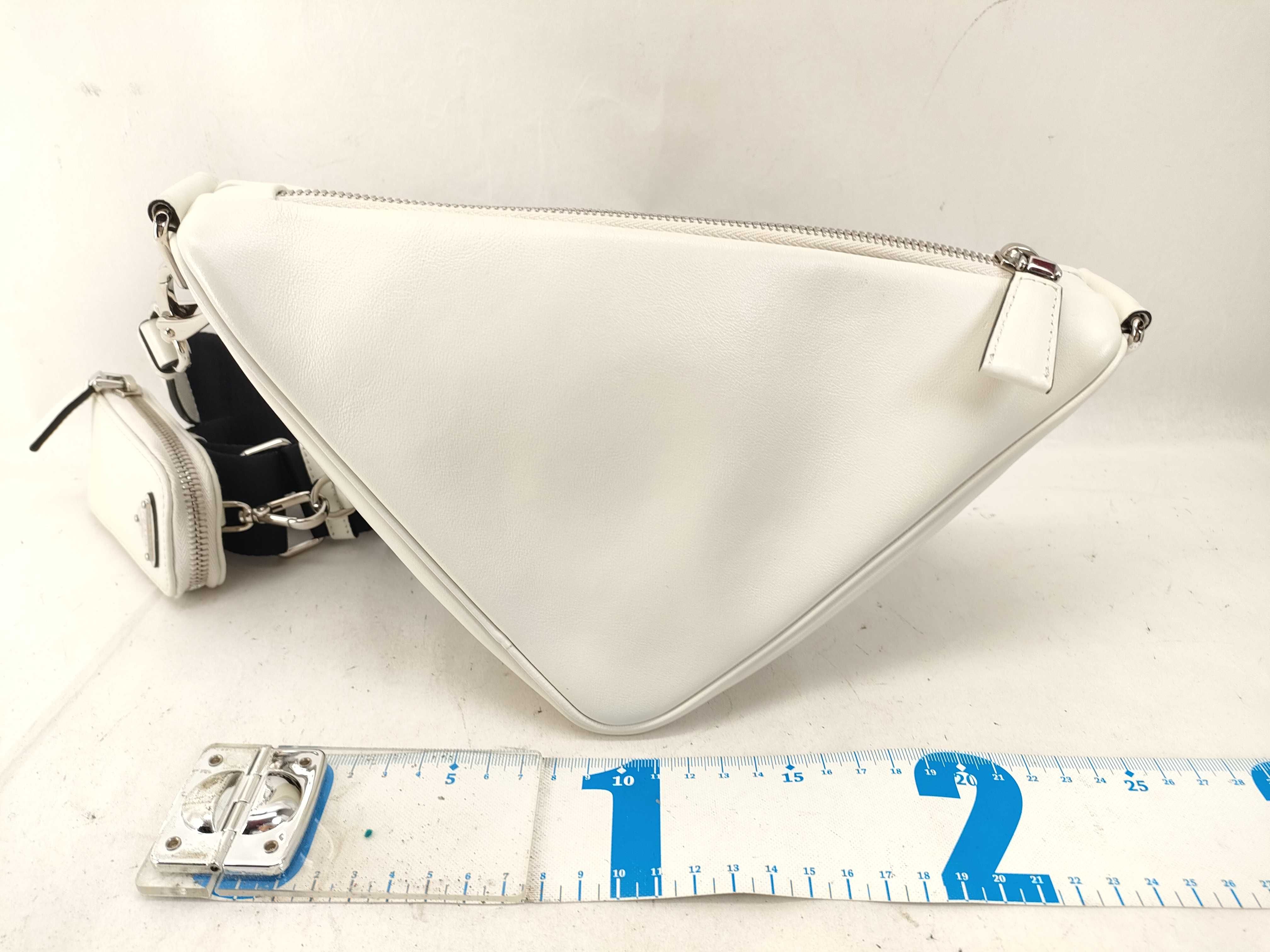 Triangle Leather Shoulder Bag 1BH190 Shoulder Bag — view 2