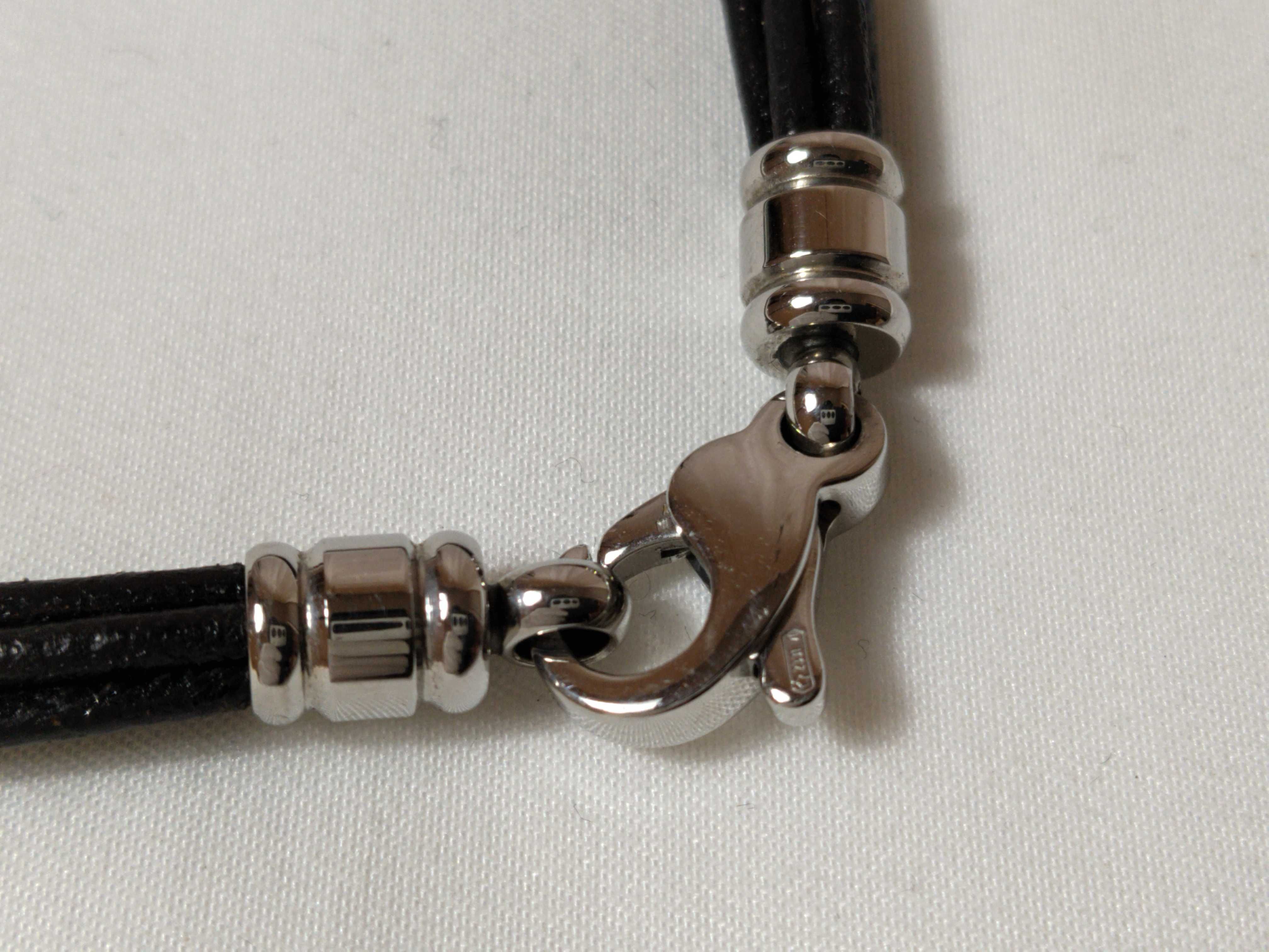 Leather Choker Necklace — view 2