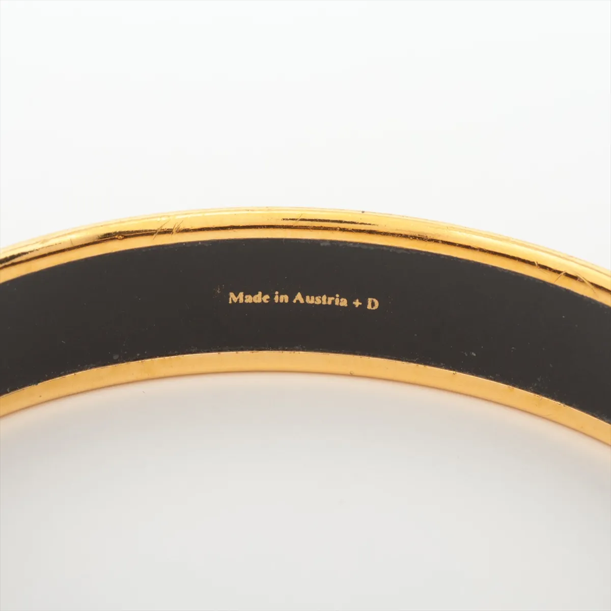 Enamel PM Bangle GP Gold x Yellow — view 4