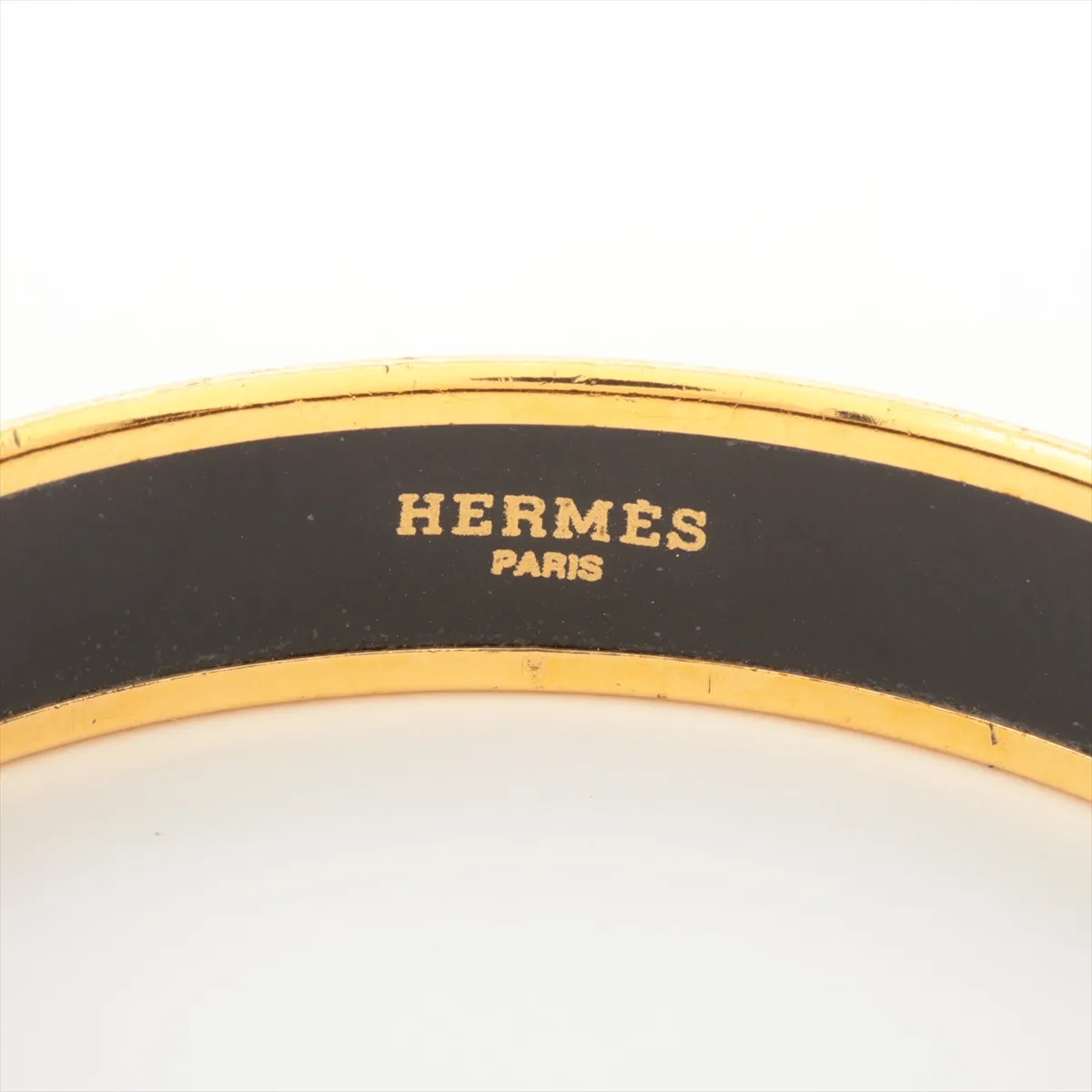 Enamel PM Bangle GP Gold x Yellow — view 5
