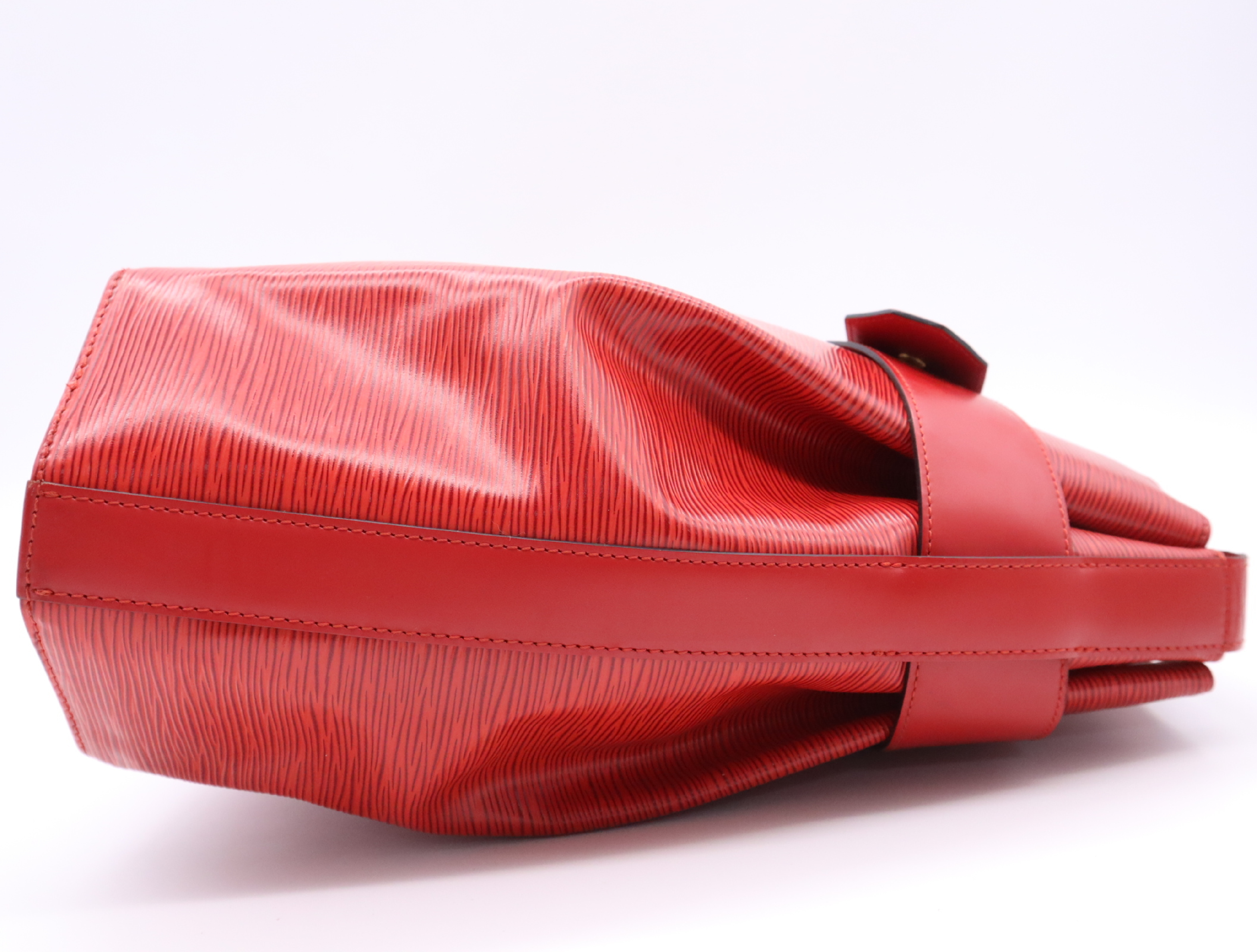 M80197 Episac Depaule PM Castilian Red Shoulder Bag — view 5