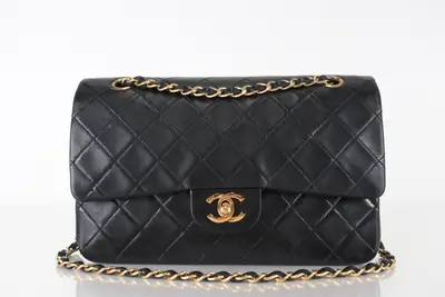 W-flap 25 Lambskin Shoulder Bag (Serial No. 4)