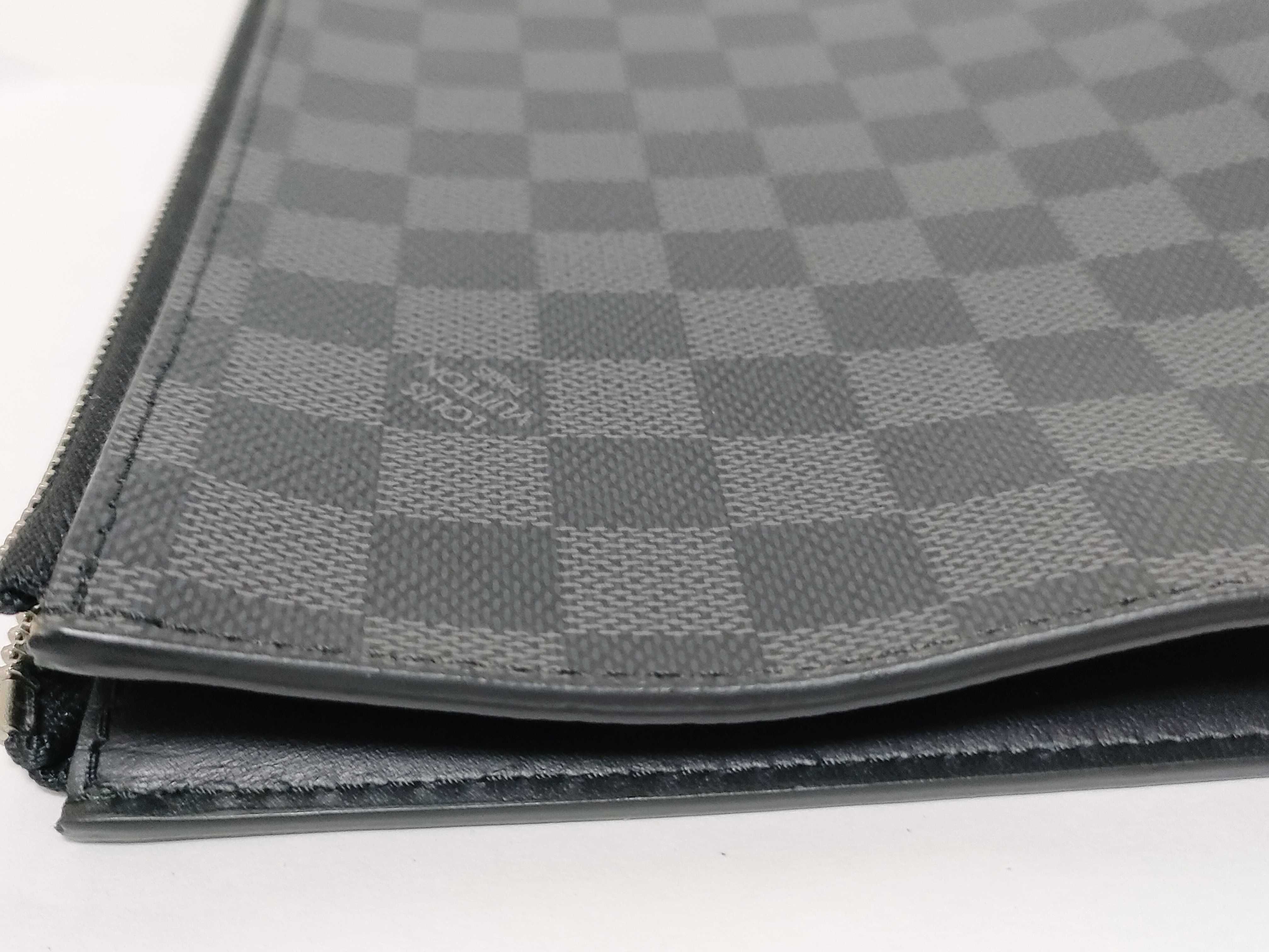 Damier Graphite Vuitton Pochette Jour PMN60113 Clutch Bag — view 12