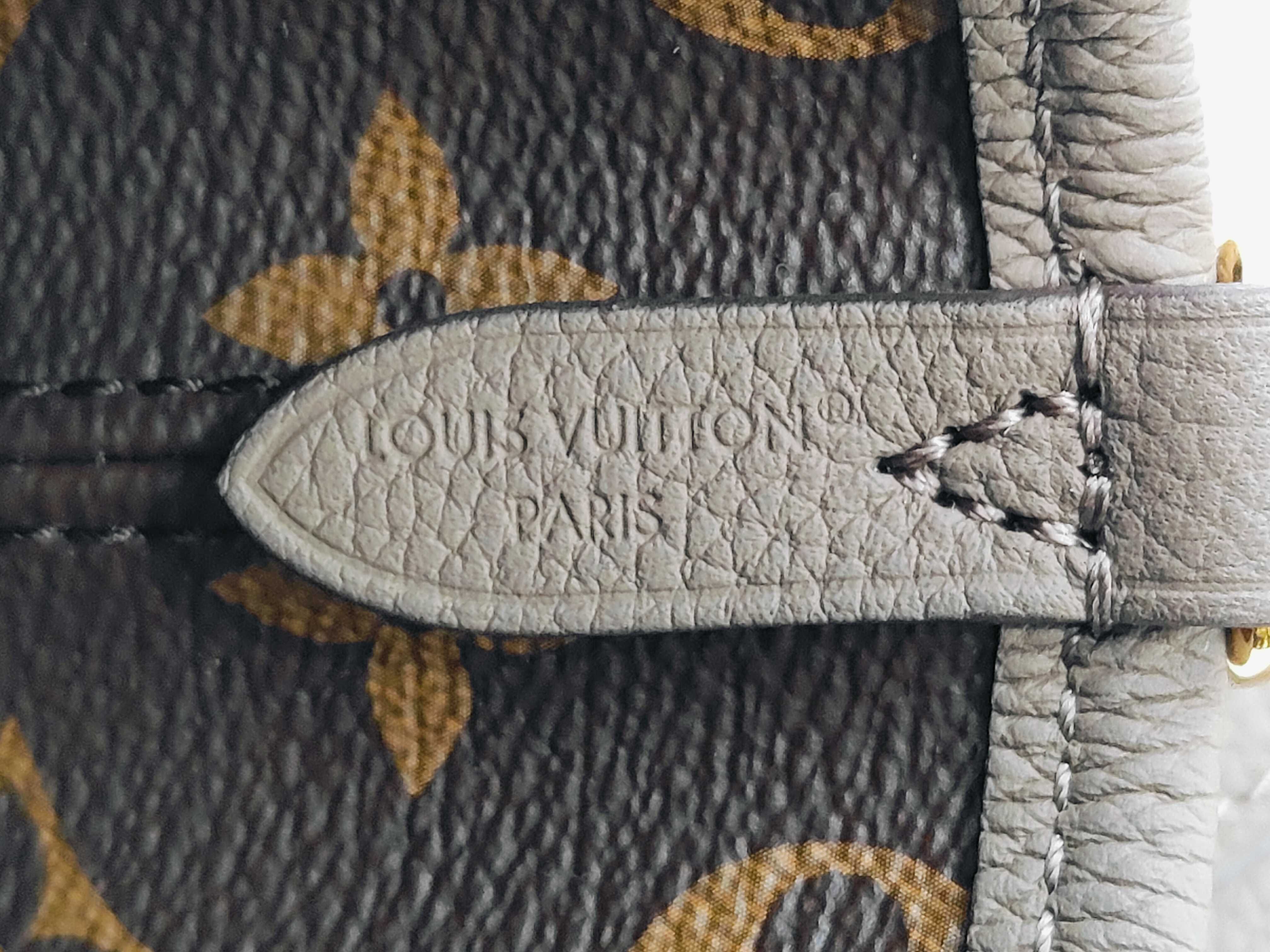 Taurillon Monogram Neverfull Inside Out BB M12109 RFID Accessories: Box, dust bag, receipt, pouch, shoulder strap, handbag — view 9