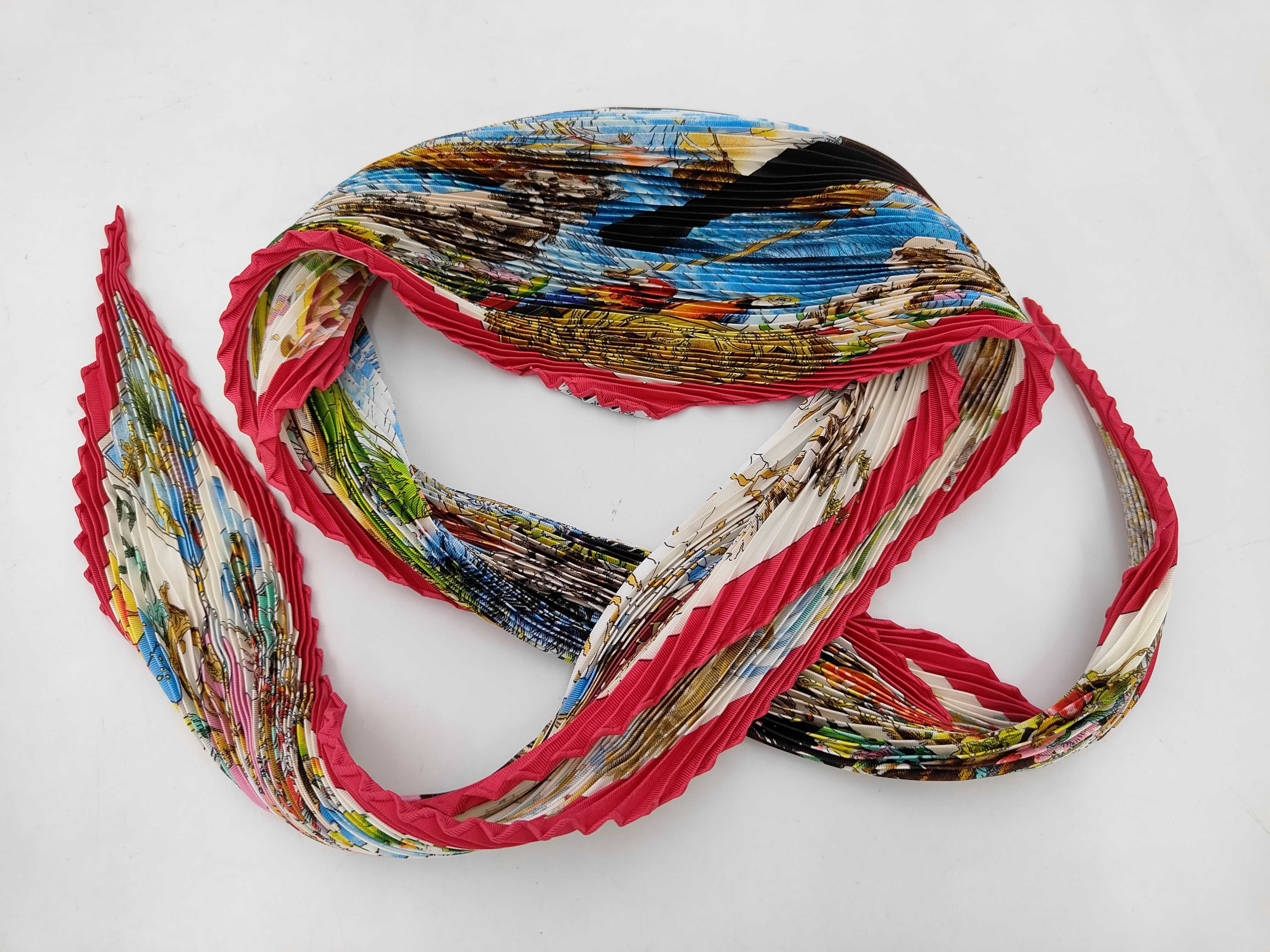 Scarf Pleated Carre Other Accessories