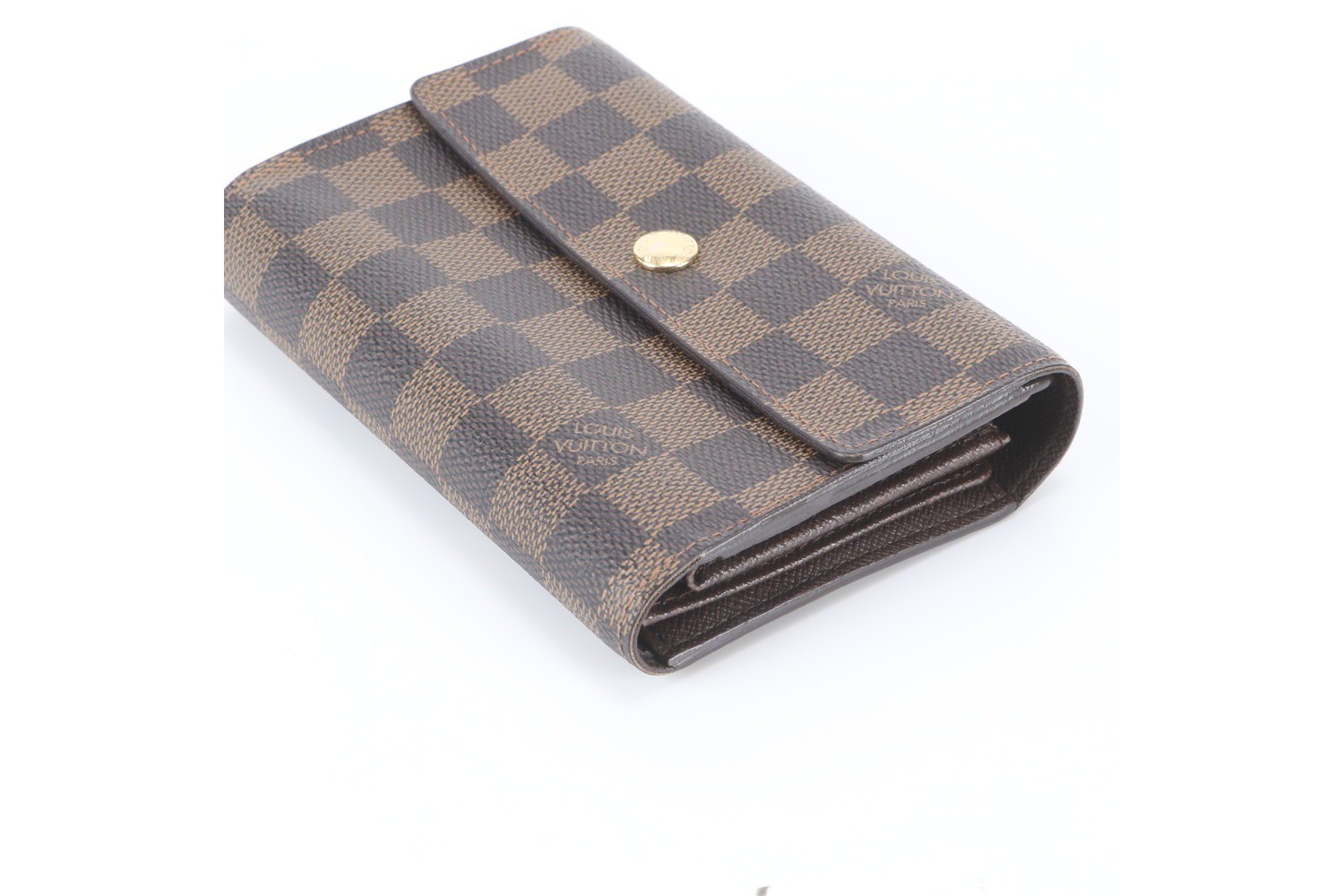 Damier Portefeuille Alexandra N63067 Tri-fold Wallet — view 3