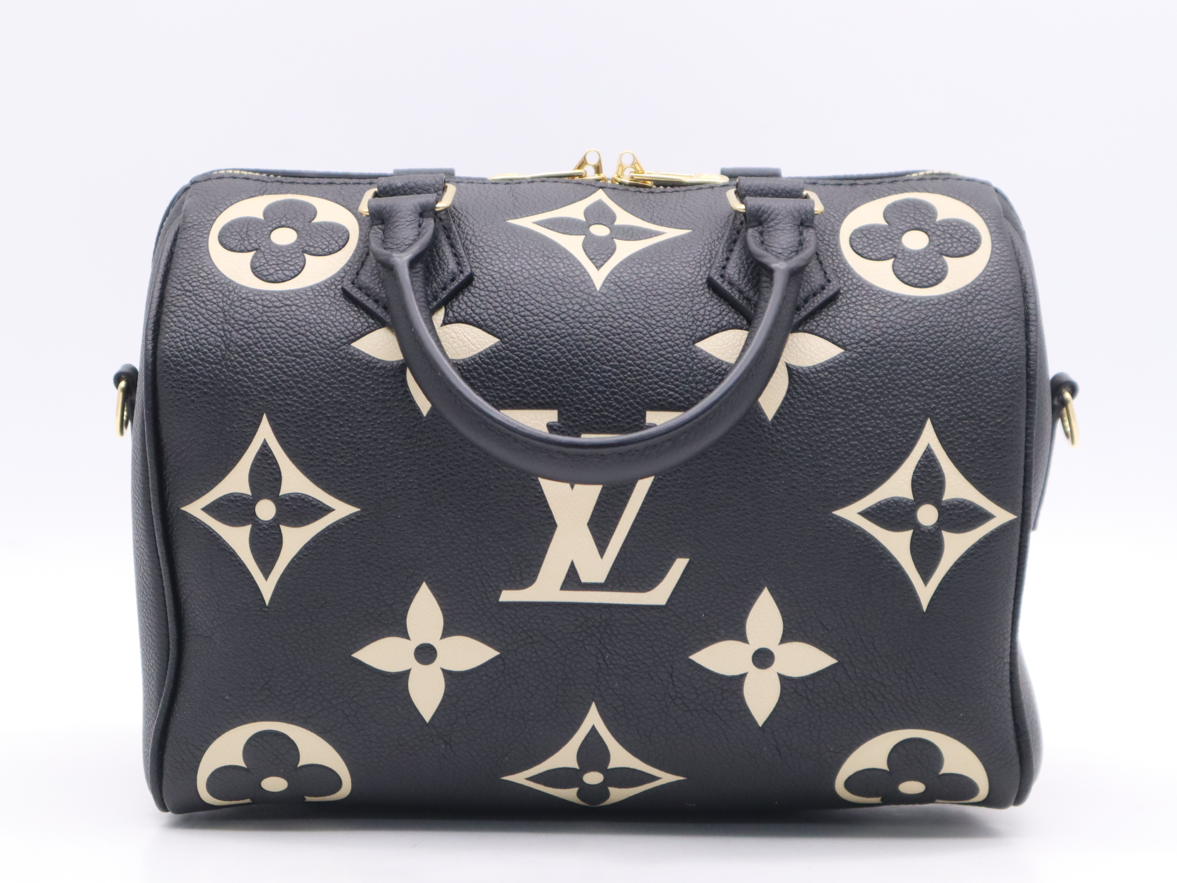 M58947 Empreinte Speedy 25 Bandoulière Bicolor Handbag with Padlock and 2 Keys (RFID Activated) — view 2