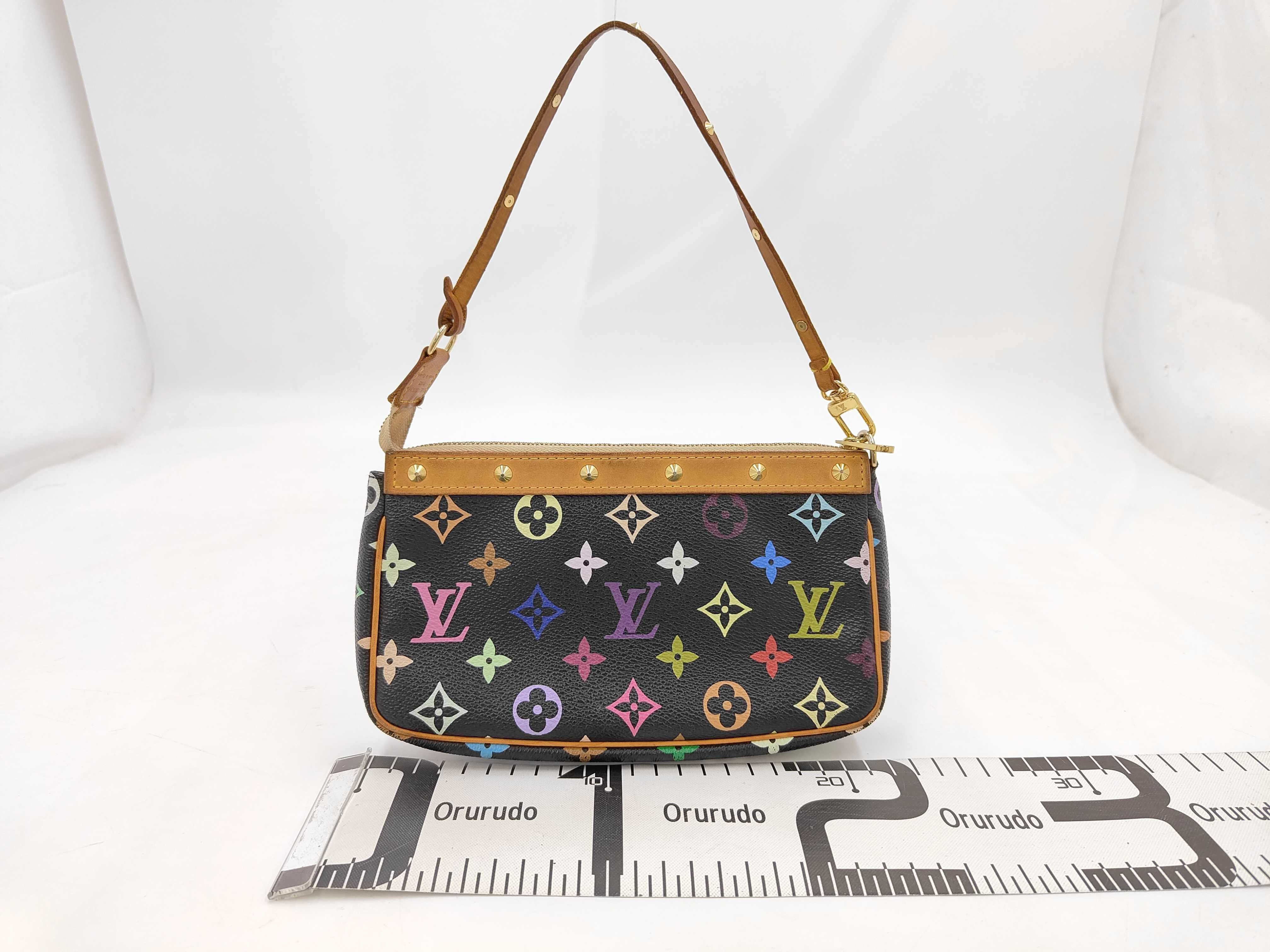 M92648 Monogram Multicolor Pochette Accessoires BLACK Handbag — view 2
