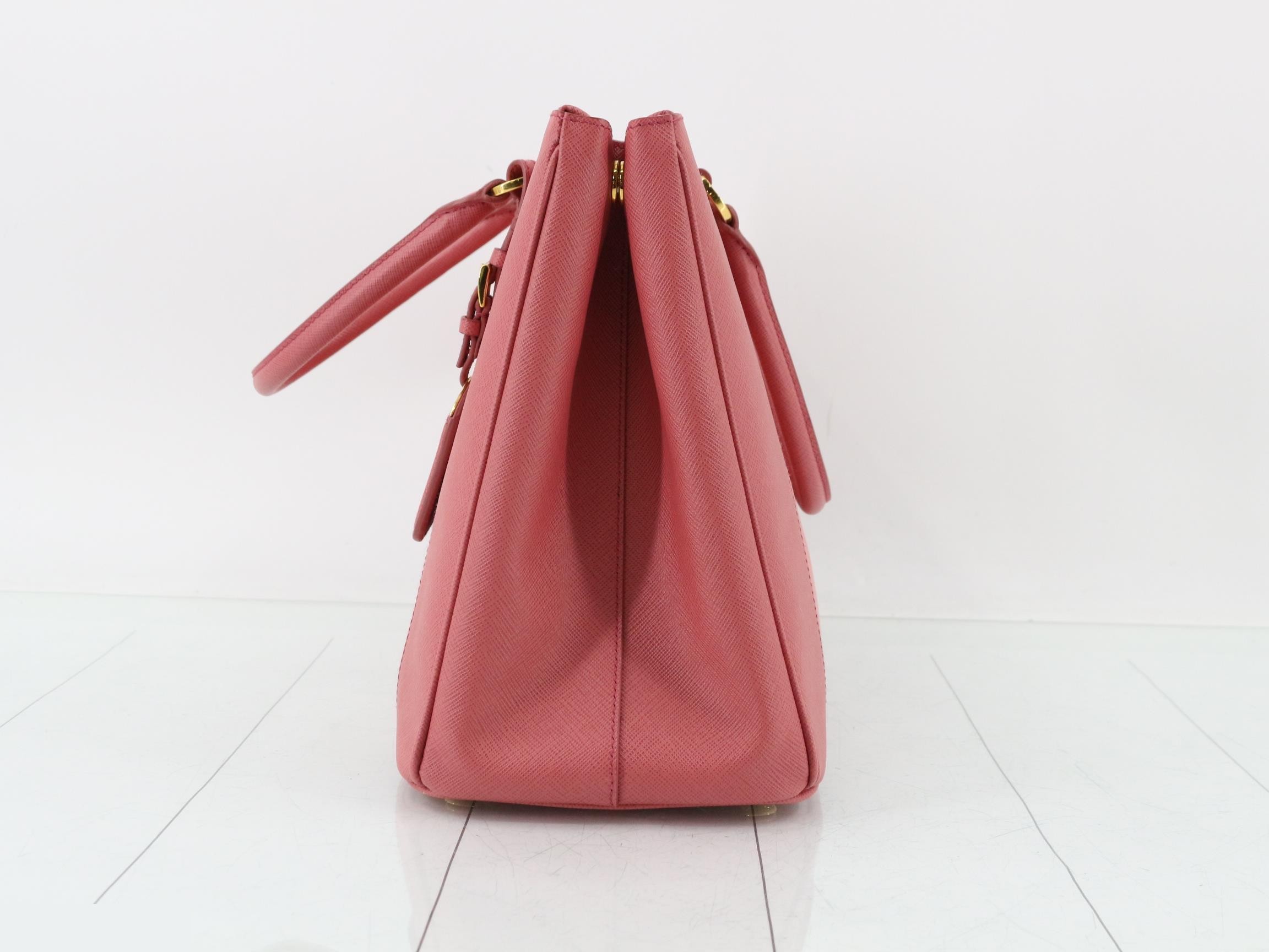 Saffiano handbag 2WAY pink — view 3
