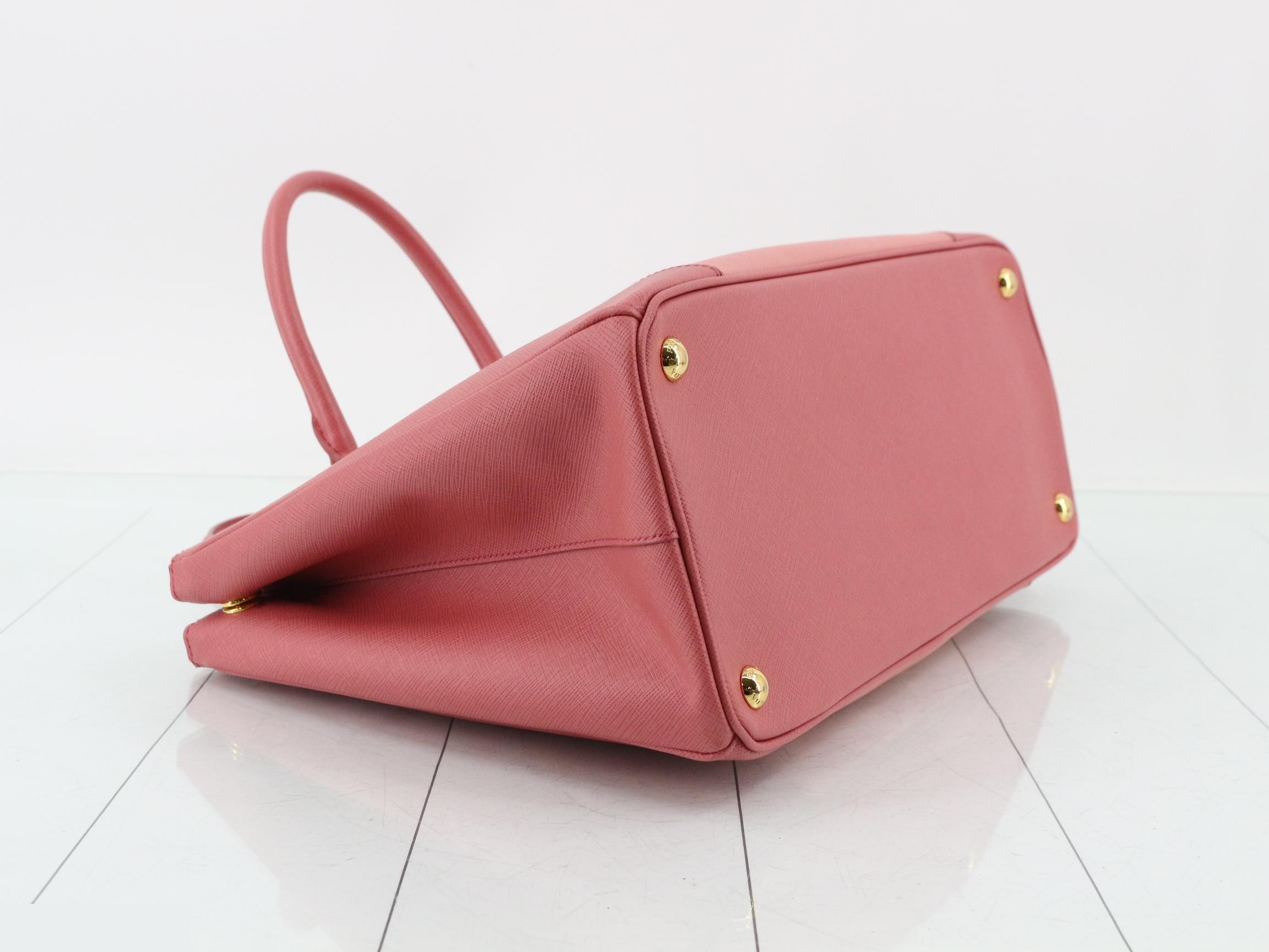 Saffiano handbag 2WAY pink — view 5