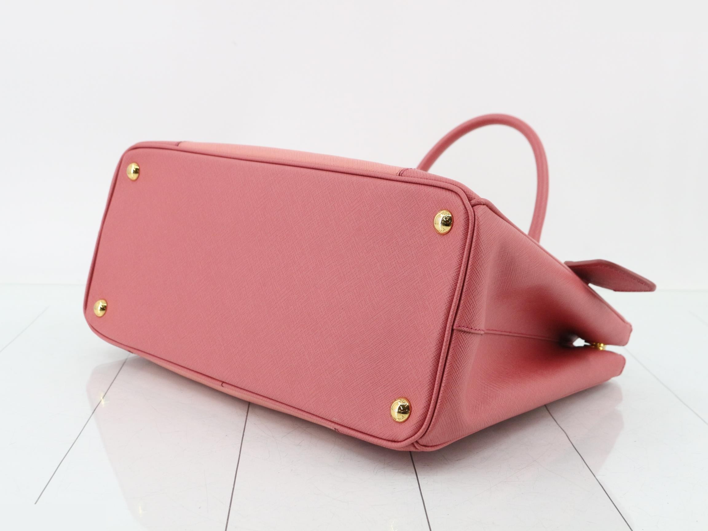 Saffiano handbag 2WAY pink — view 6