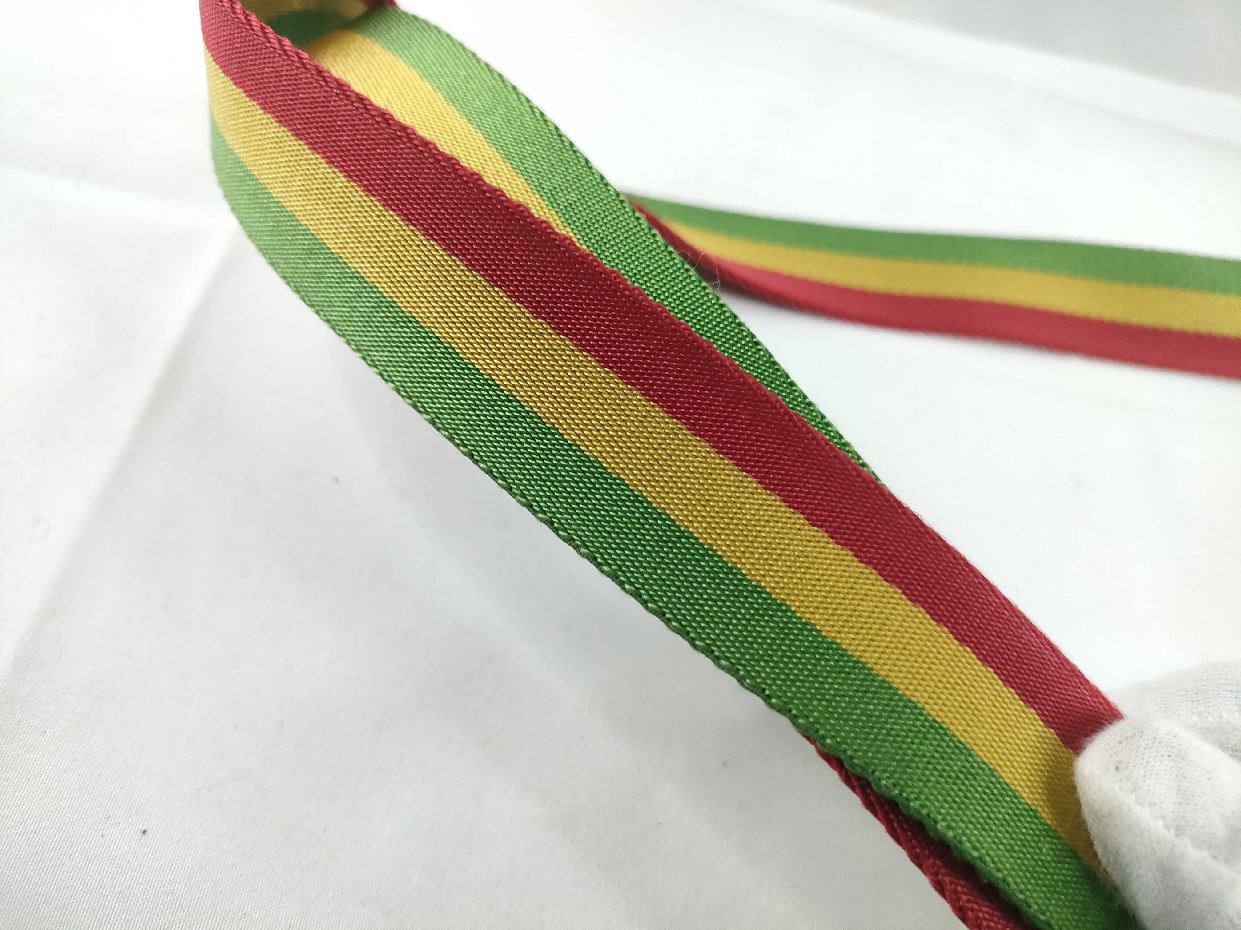 HK-Christian O2RU-0074 Rasta Line PVC & Leather Brown Shoulder Bag — view 7