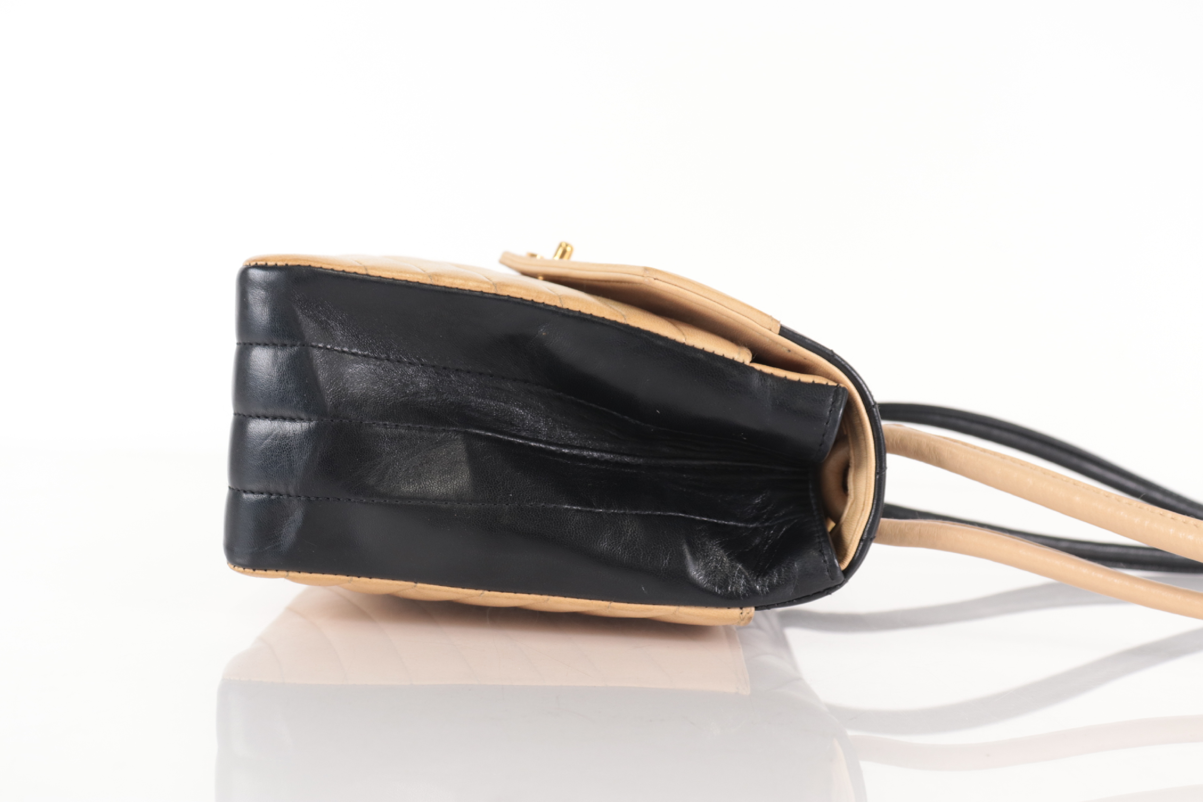 Chevron Lambskin Bicolor Shoulder Bag (Series 7) — view 5