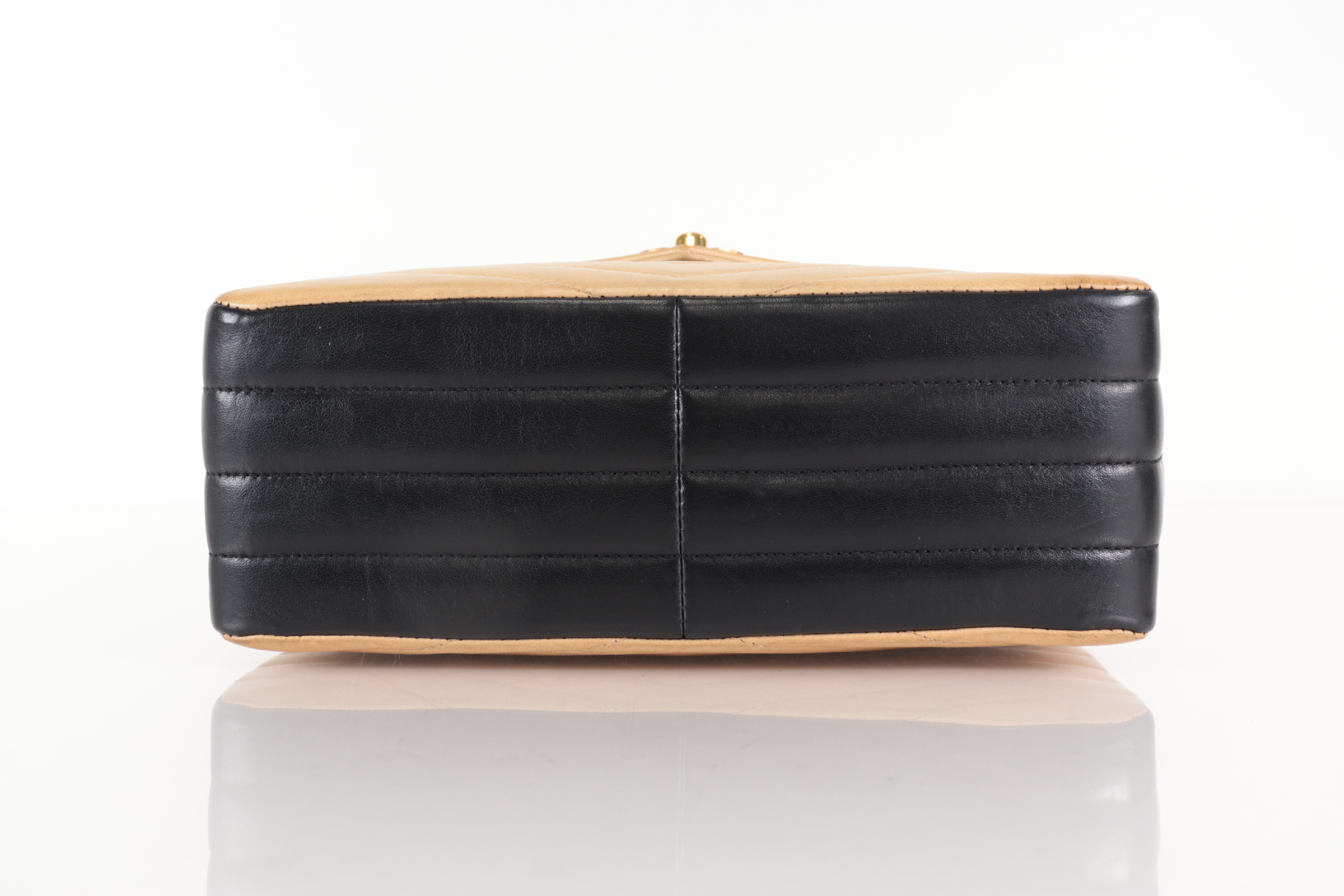 Chevron Lambskin Bicolor Shoulder Bag (Series 7) — view 7