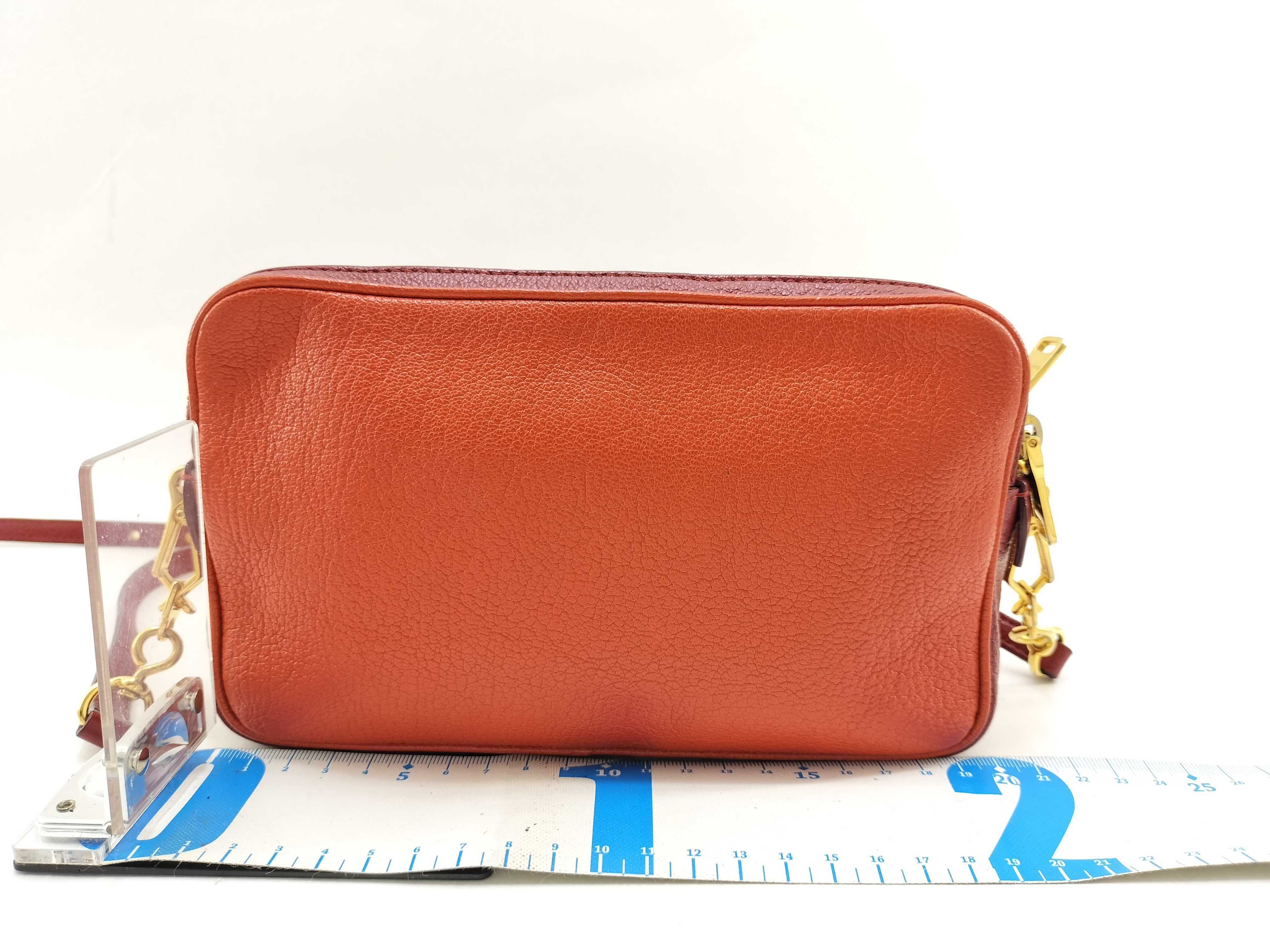 Camera Shoulder Bag, Orange — view 2