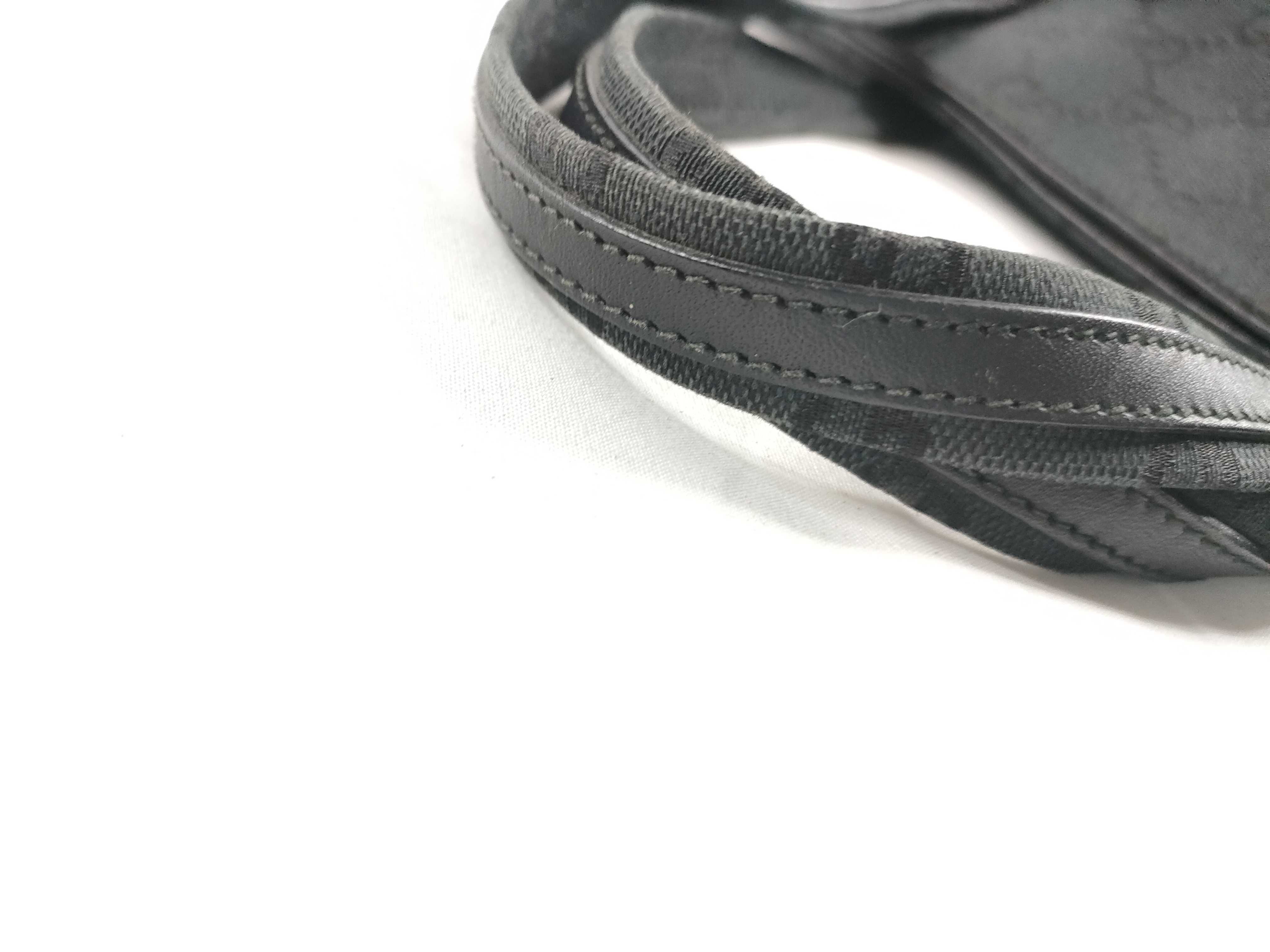 GG Canvas Tote Bag, Black Handbag — view 7