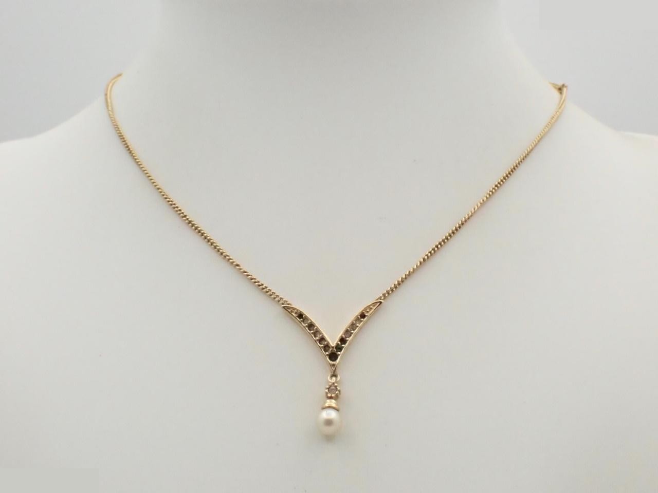 Necklace, chain approximately 42cm — view 3