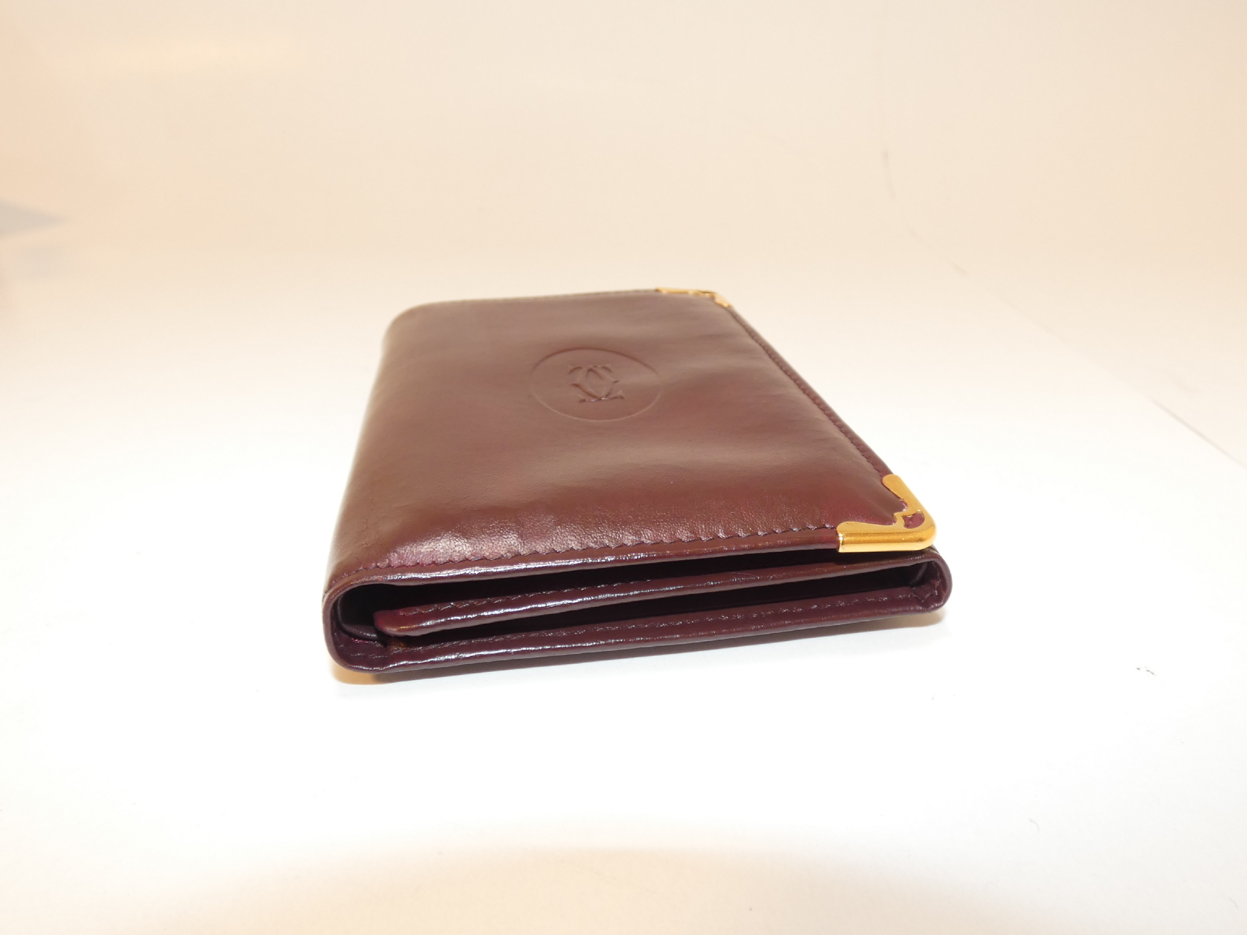 Bordeaux Tri-fold Wallet, Billfold, Card Case — view 6