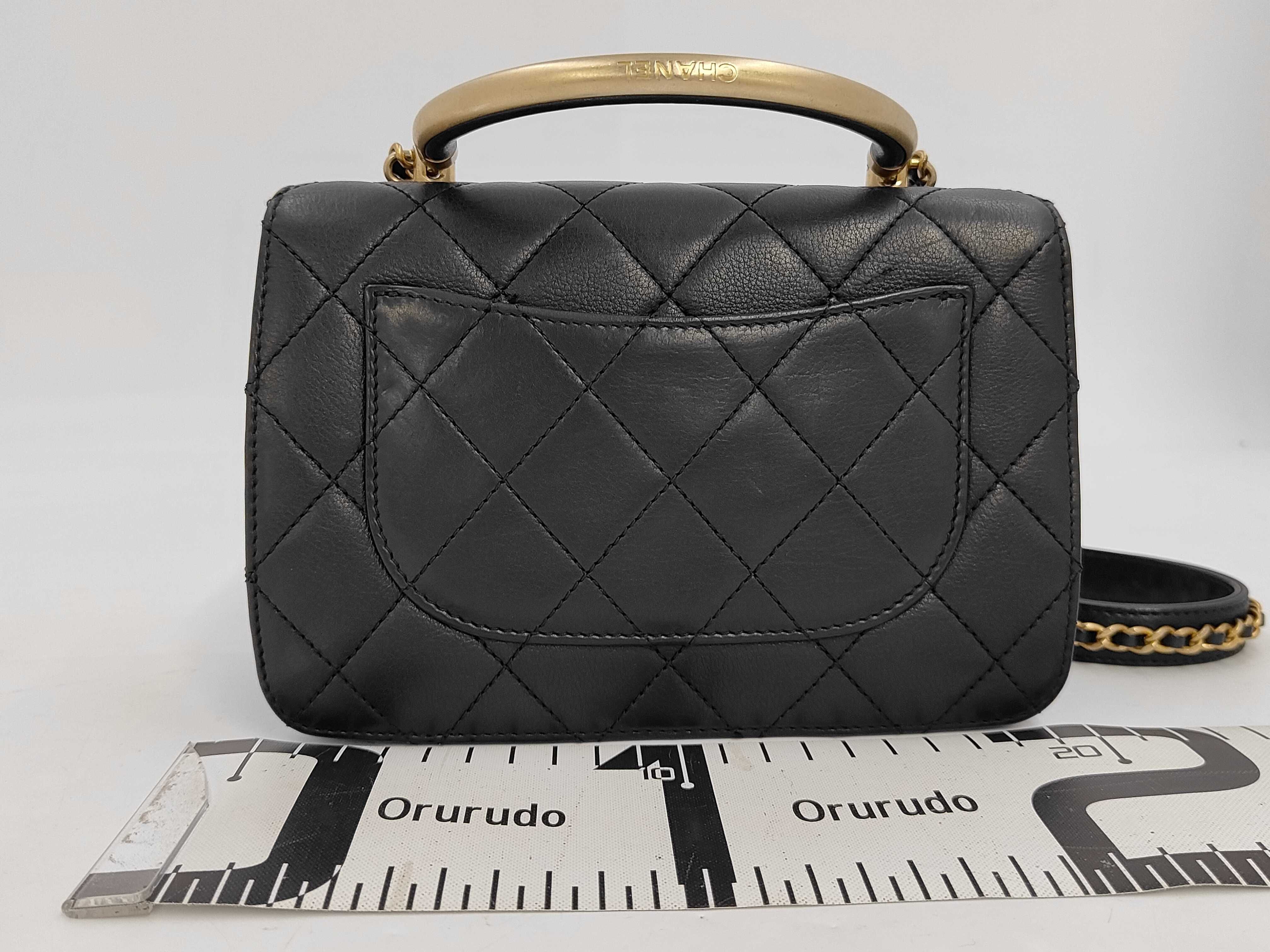 Matelassé Top Handle Shoulder Bag — view 2