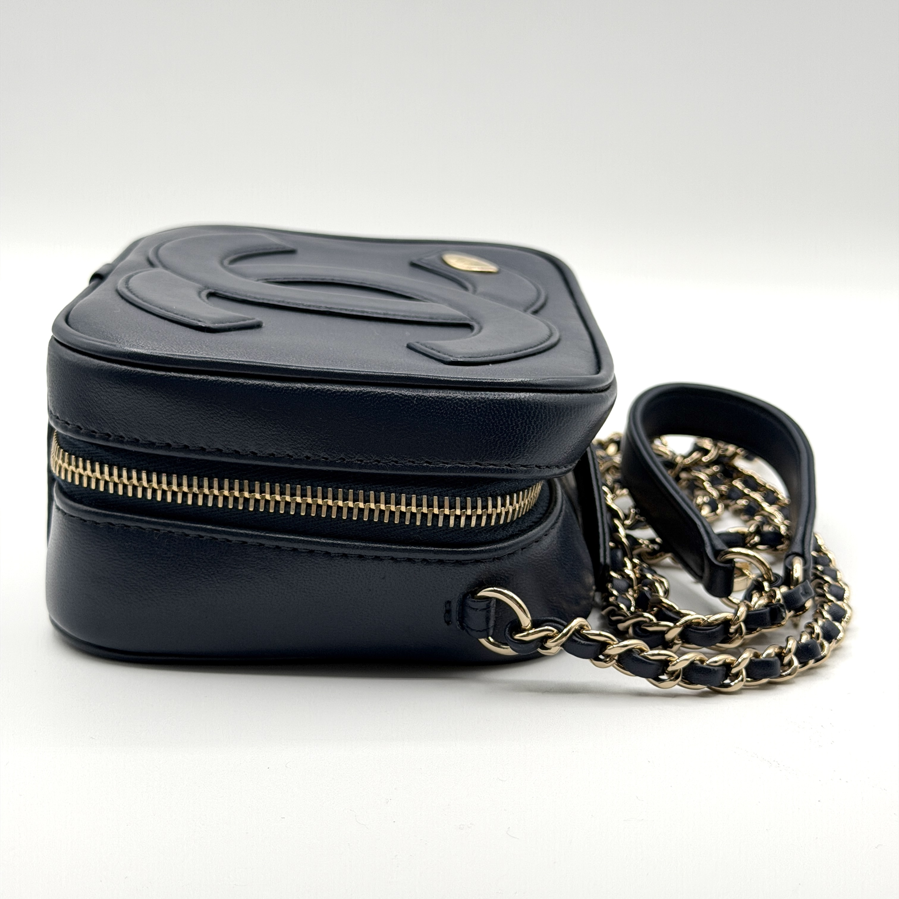 Large Coco Round Matelassé Shoulder Bag — view 6