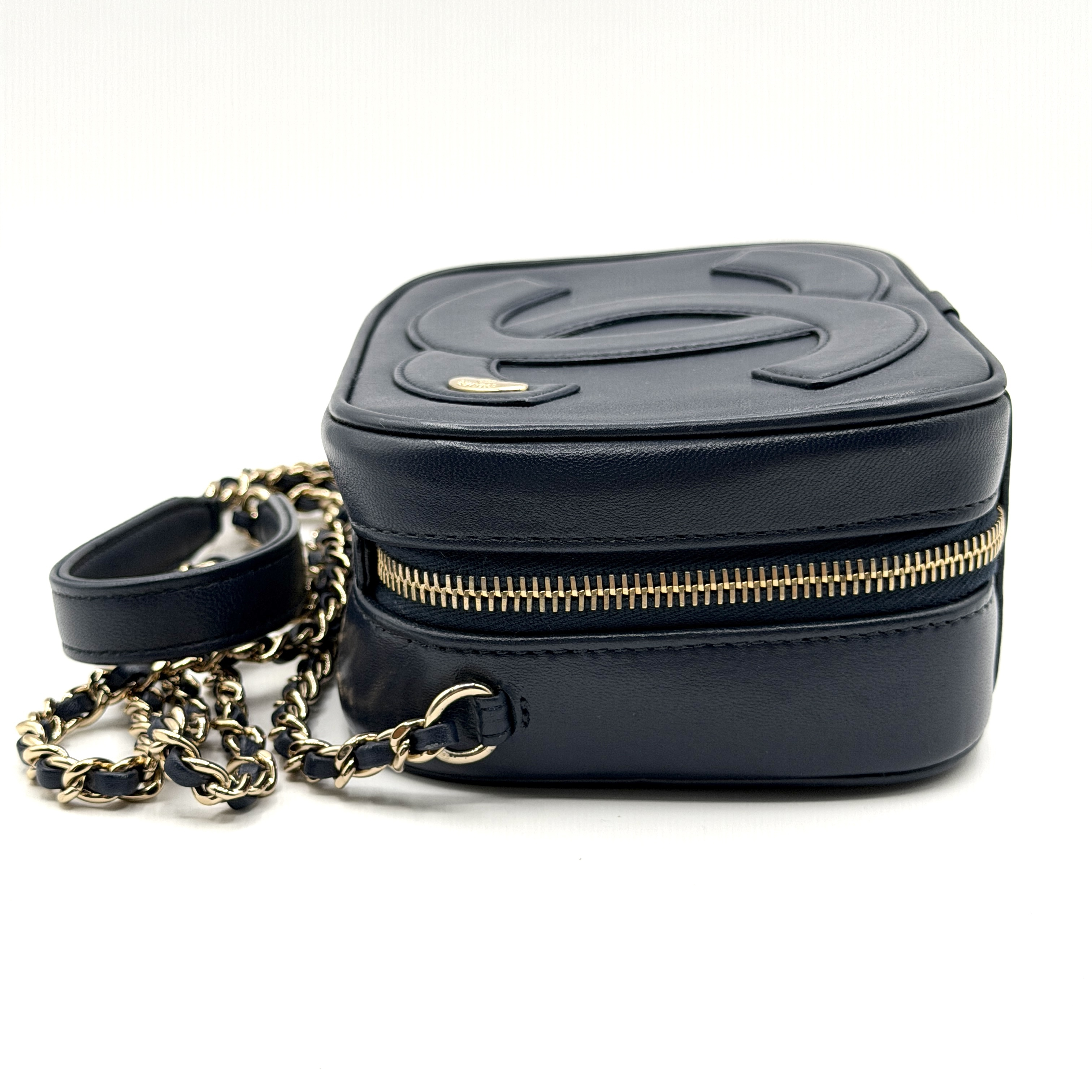 Large Coco Round Matelassé Shoulder Bag — view 7
