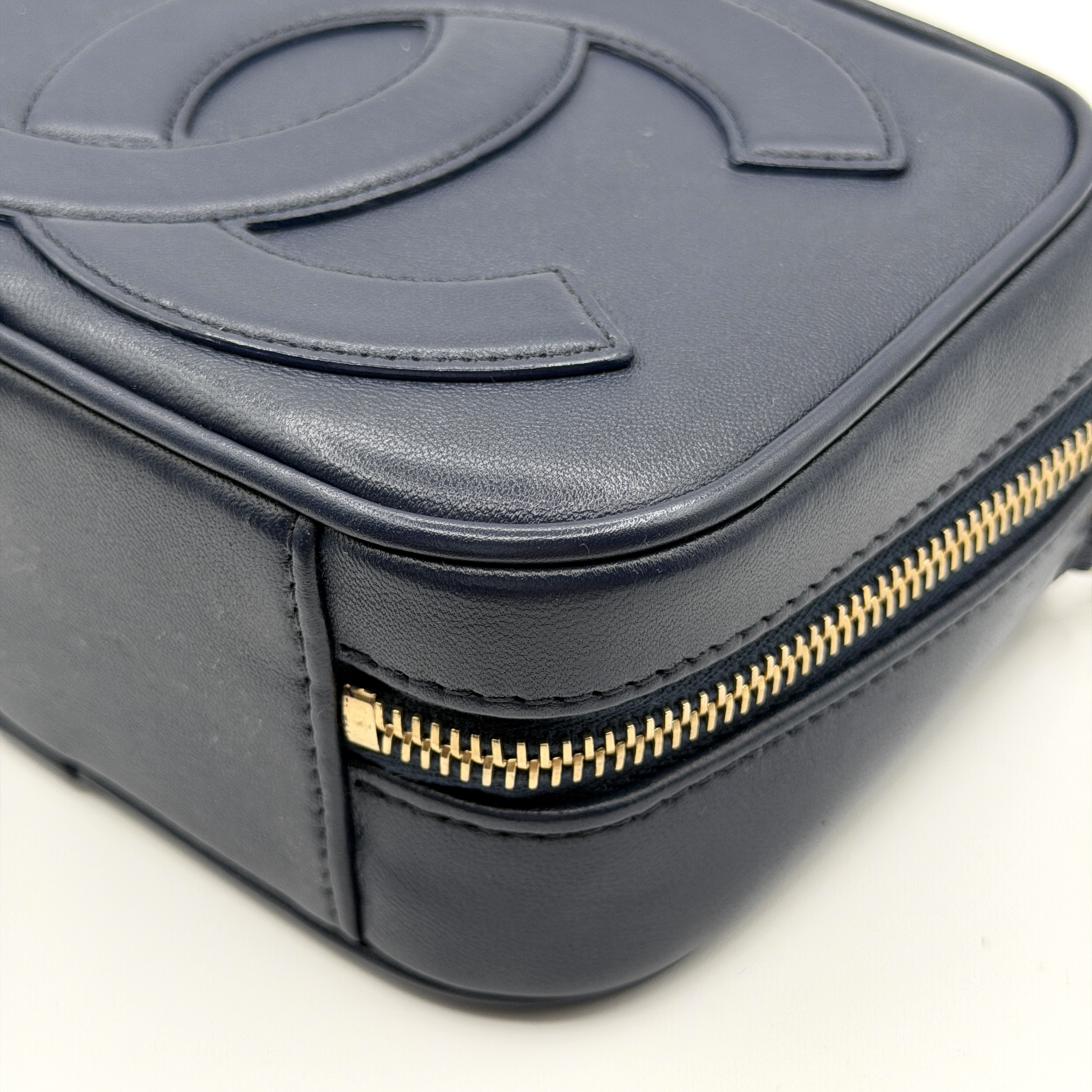 Large Coco Round Matelassé Shoulder Bag — view 8